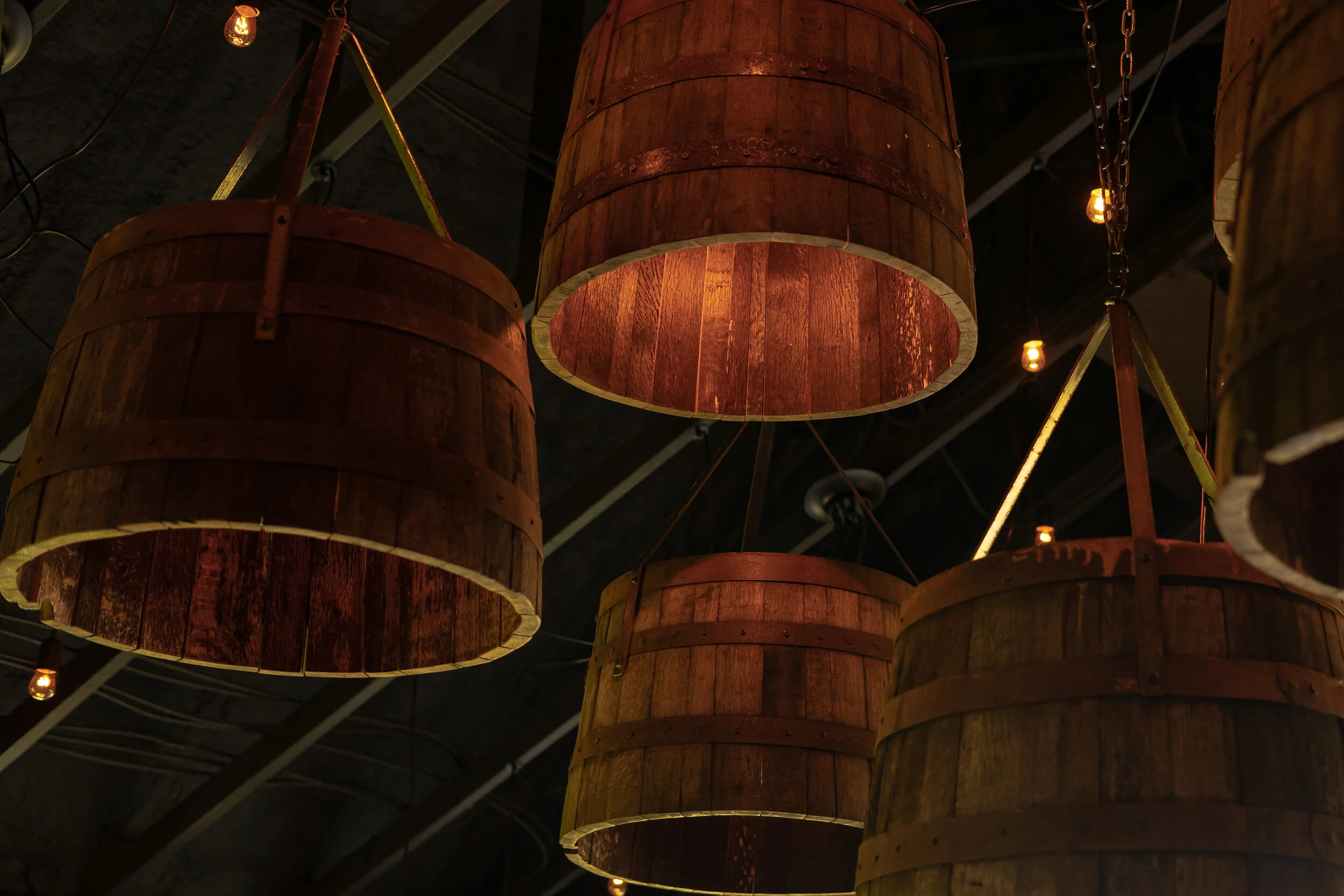 The taproom interior at Rek-Lis Brewing in Bethlehem, New Hampshire