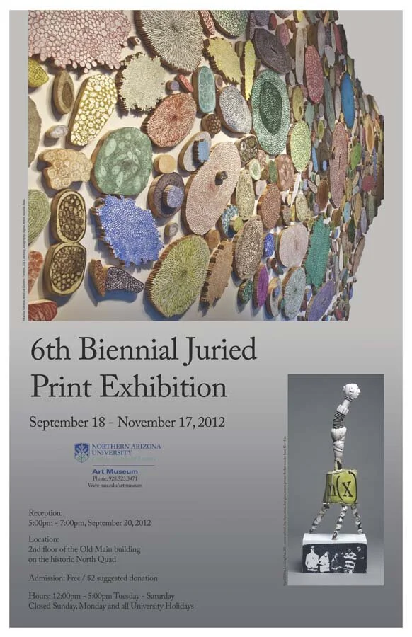6th Biannual Juried Print Exhibition, 1st Place Award!