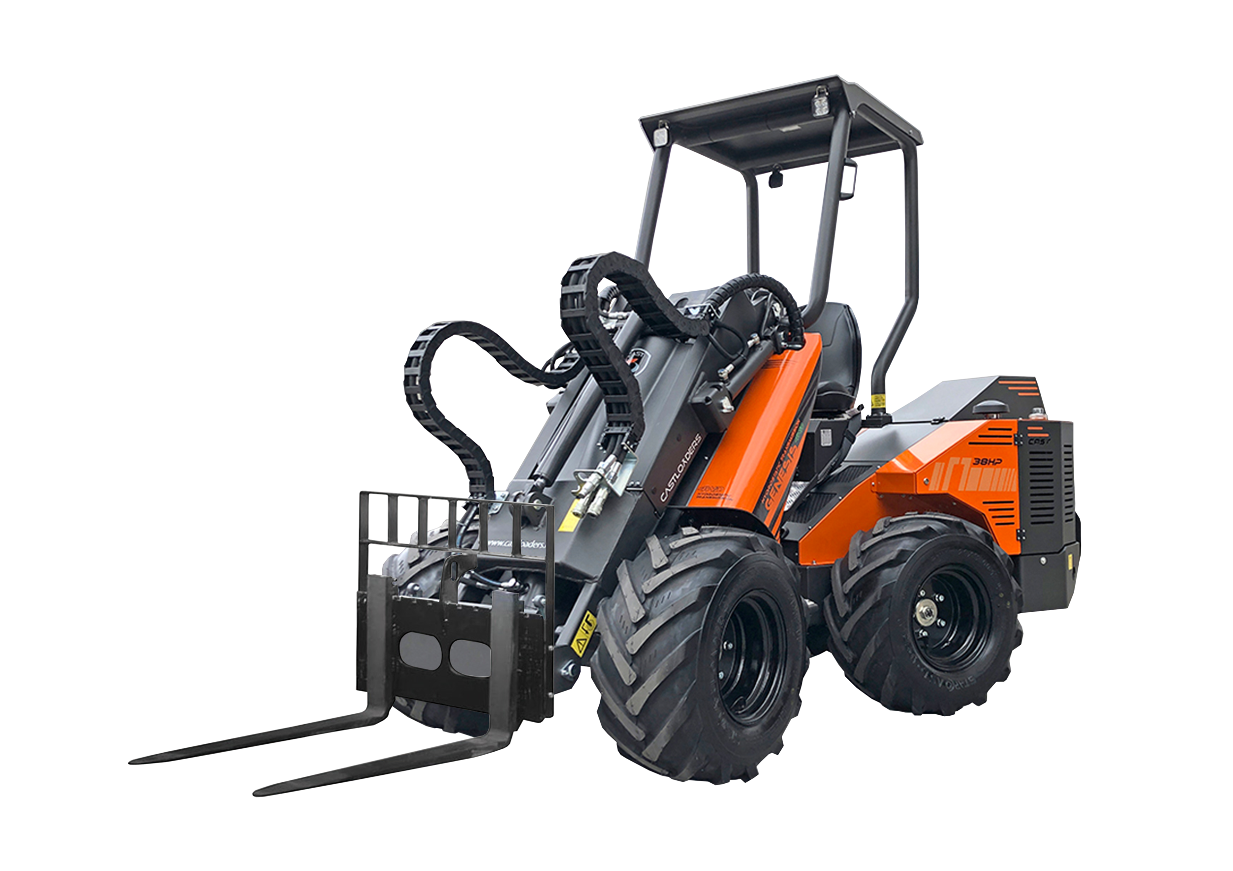 Castloader Genesis plus pallet forks.png