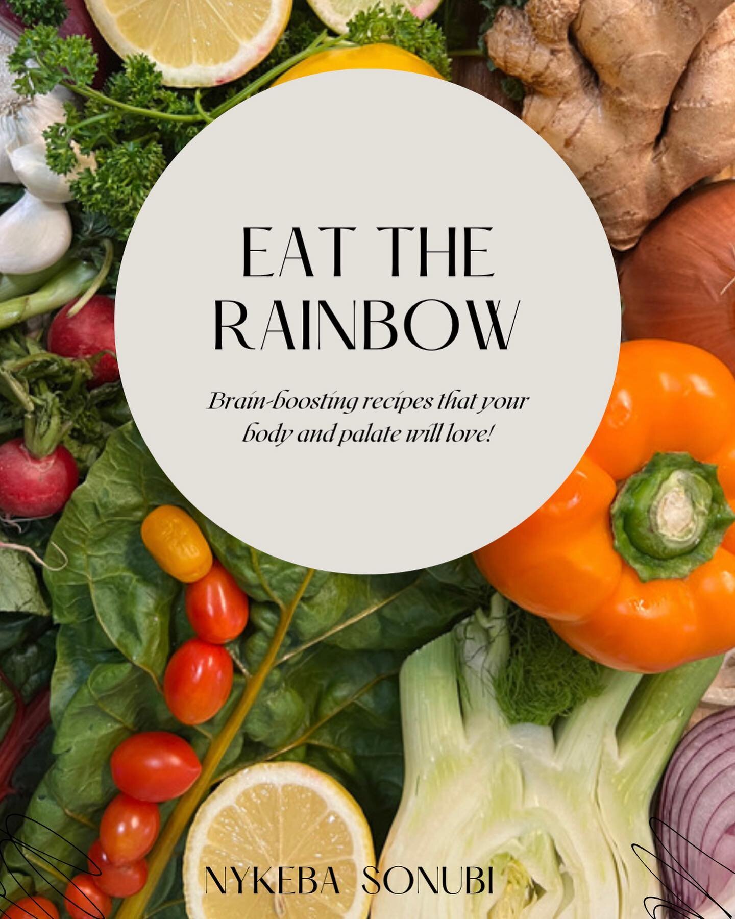 nutritious, colorful eating is here to stay + my new cookbook, EAT THE RAINBOW will inspire your journey to wellness. 🙏🏾

mark you calendars for the upcoming release on july 1, 2022. follow along + create brain-boosting recipes that your body and p