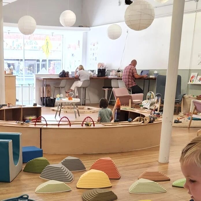 Calling all remote workers with young children! Do you know about our Playwork Membership? 

Playwork Members work at our communal work tables while our skilled and compassionate staff support your little ones as they play independently and socially 