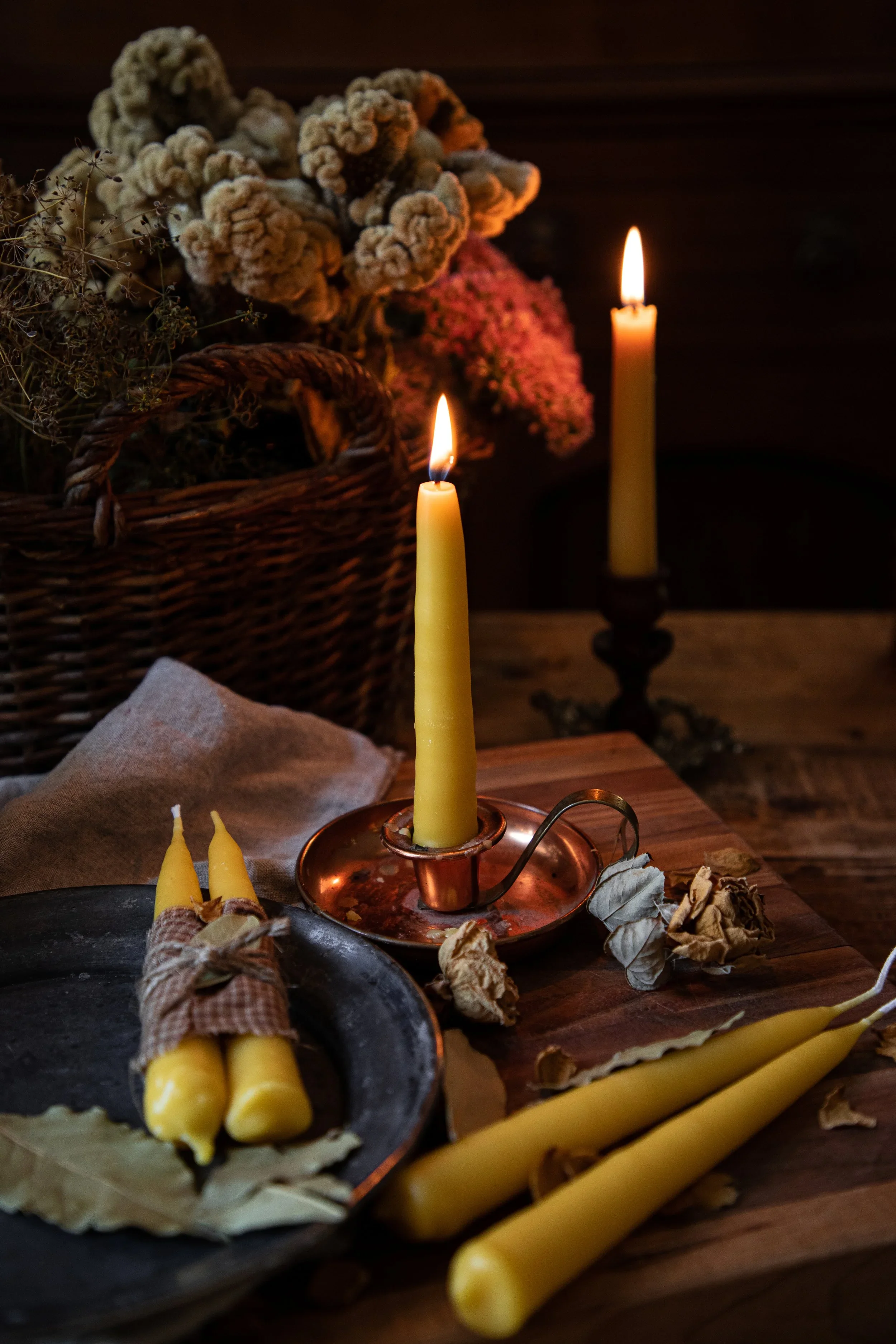 Candle-Dipping at the Holiday Fair