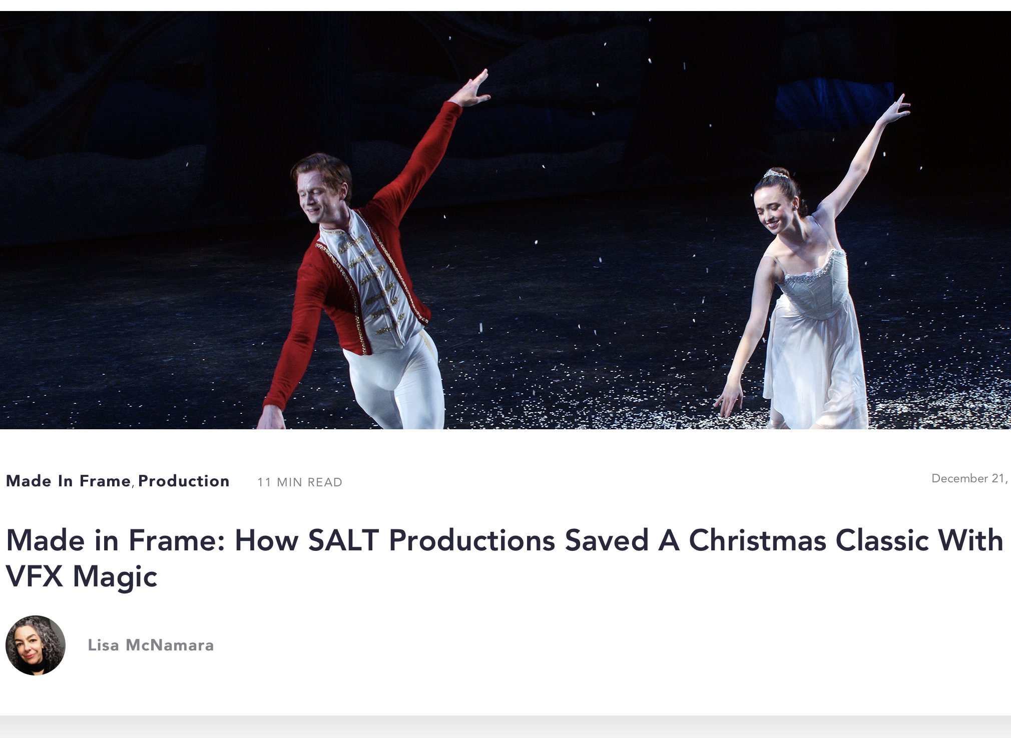 We were featured on Frame.io!
