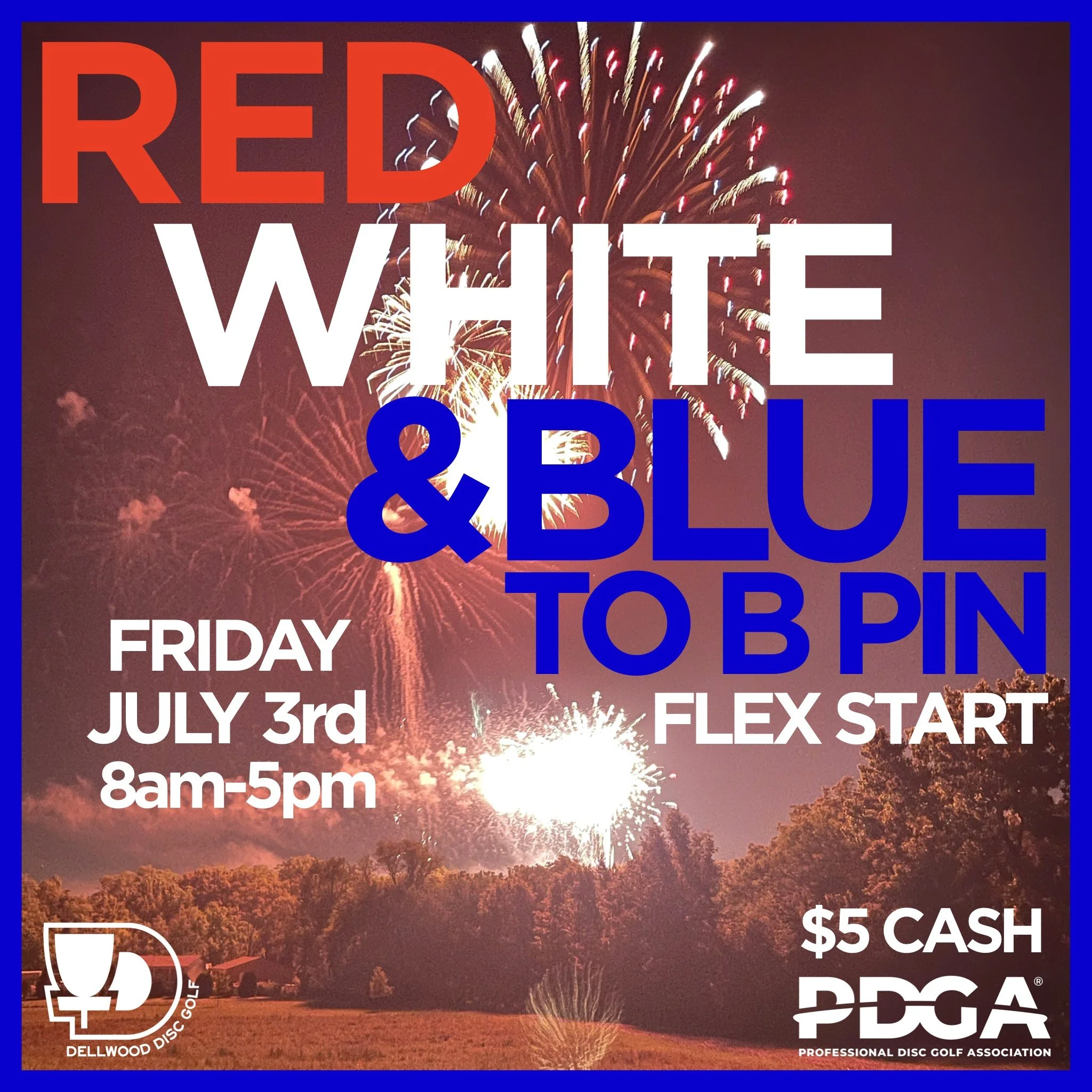Red, White and Blue to B Pins Flex