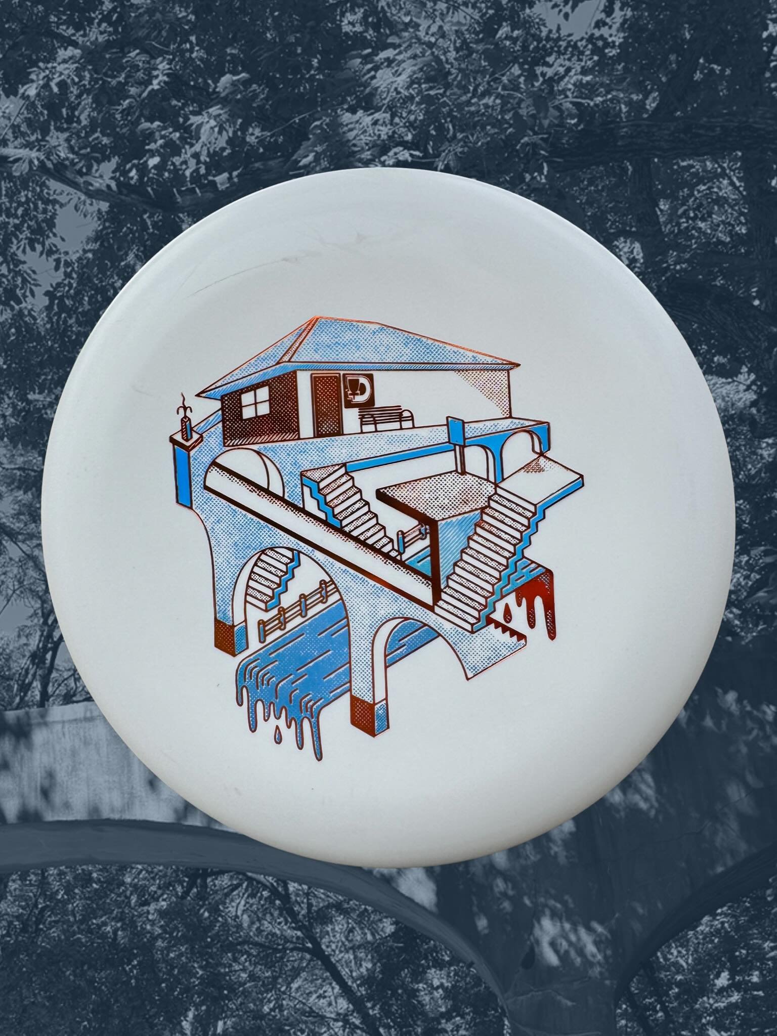 Double foil M.C. Escher inspired artwork by Sheila now available on @discmaniadiscs 

Scoop in store 

Flex 1 D-Line P2
Flex 2 D-Line P1X
Soft Exo Notion
Neo Function
C-Line MD1
Lux Essence
Lux Origin
Glow C-Line MD3
S-Line MD4
S-Line TD
Swirl S-Line