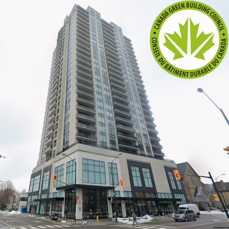 Leed Certified High Rise Apartment Natural Light Design photo