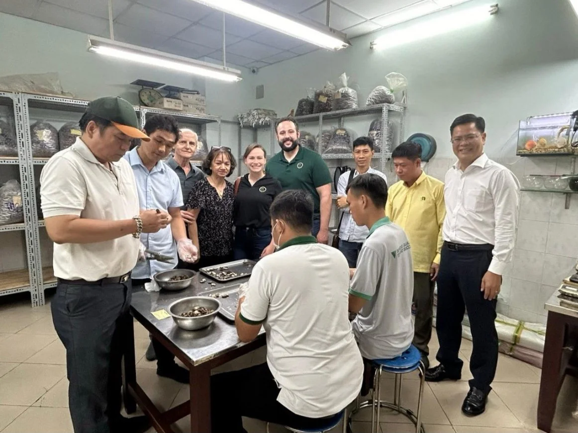 FTS visit to see the new crop in Vietnam 