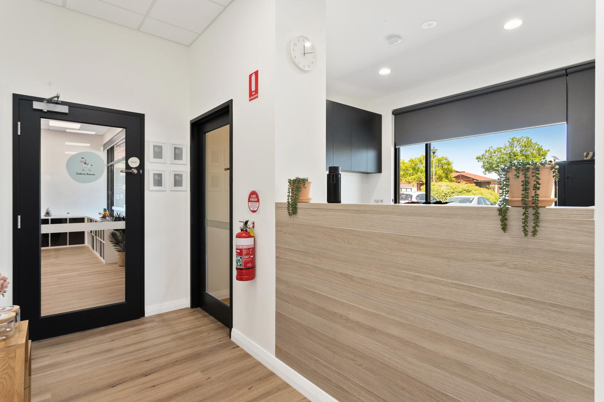 Reception desk at Cuddles DayCare Canning Vale