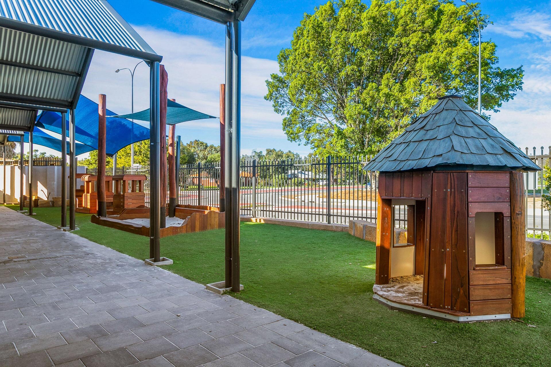 Outside Play Area at Cuddles Byford