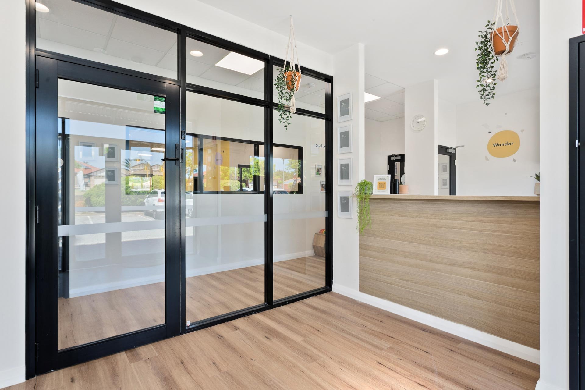 Reception Desk at Cuddles Early Learning Canning Vale