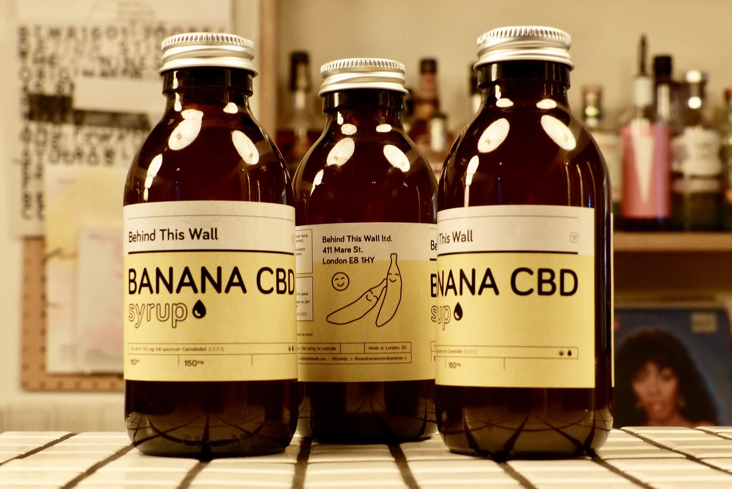 ∠ Banana CBD syrup now in store ∻