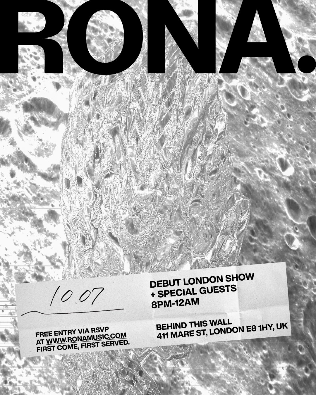 RONA. – Debut London Show