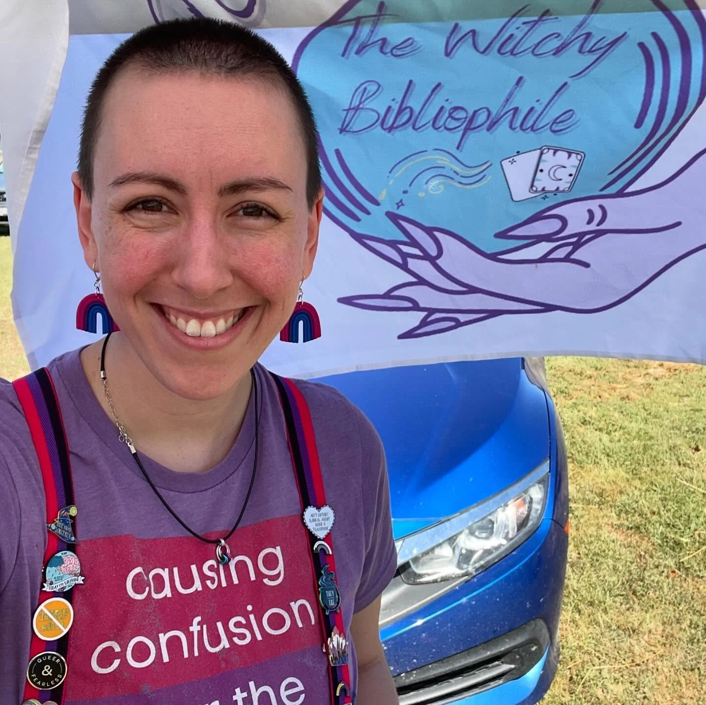 @jomoprideinc Day 2: Pride in the Park! I&rsquo;ll be at Landreth Park until 6pm 🏳️&zwj;🌈 🏳️&zwj;⚧️