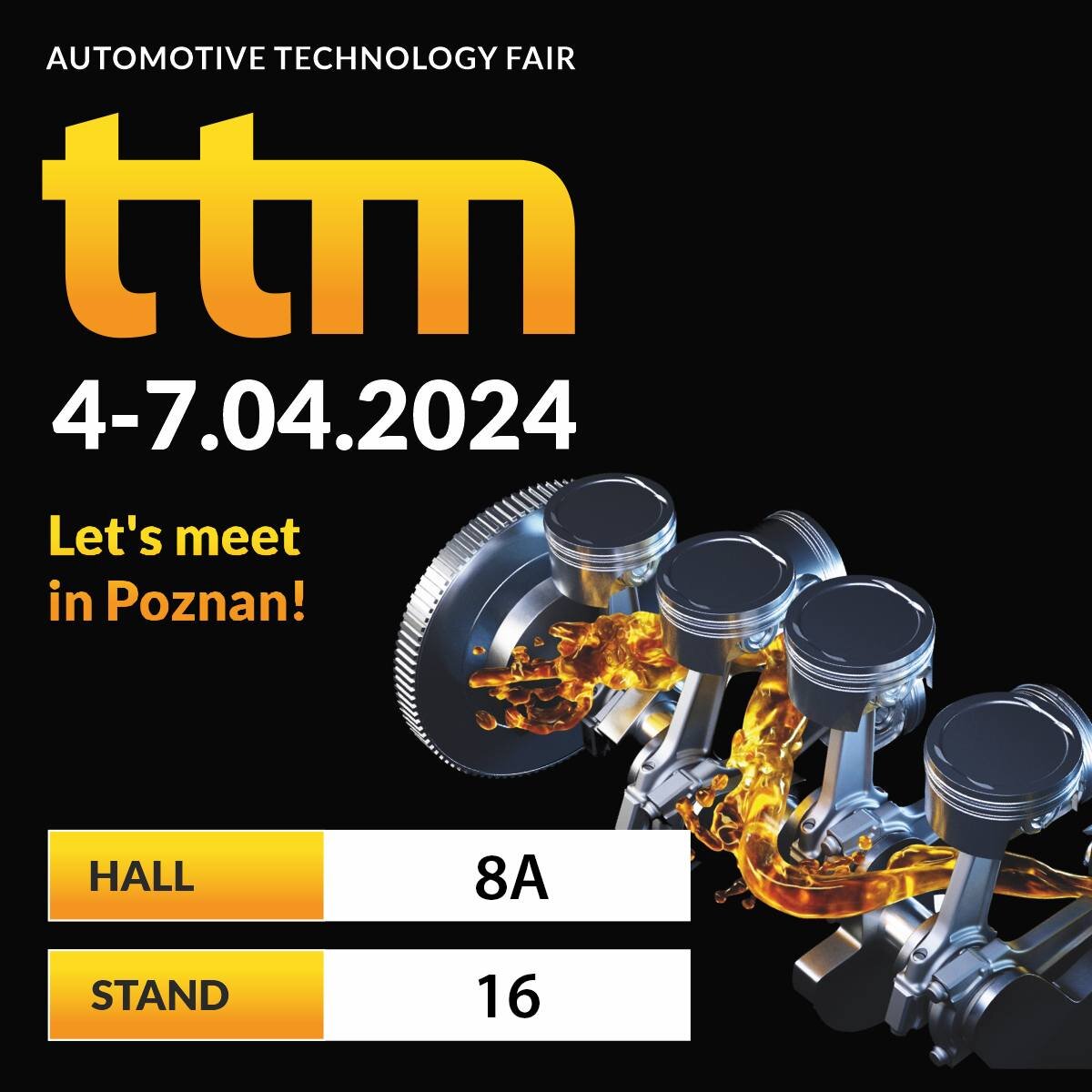We are thrilled to inform you that GUNIWHEEL will be present at TTM Poznan 2024 from 4 to 7 at the Poznan Congress Centre with our partner in crime @martech_corporation. You can visit us in hall 8A, stand 16. Join us to discover and check out the lat
