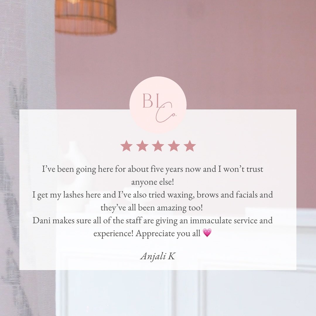 Reviews like this just make my day! 🫶
So grateful everyday for our loyal clients and my incredible team! 💖