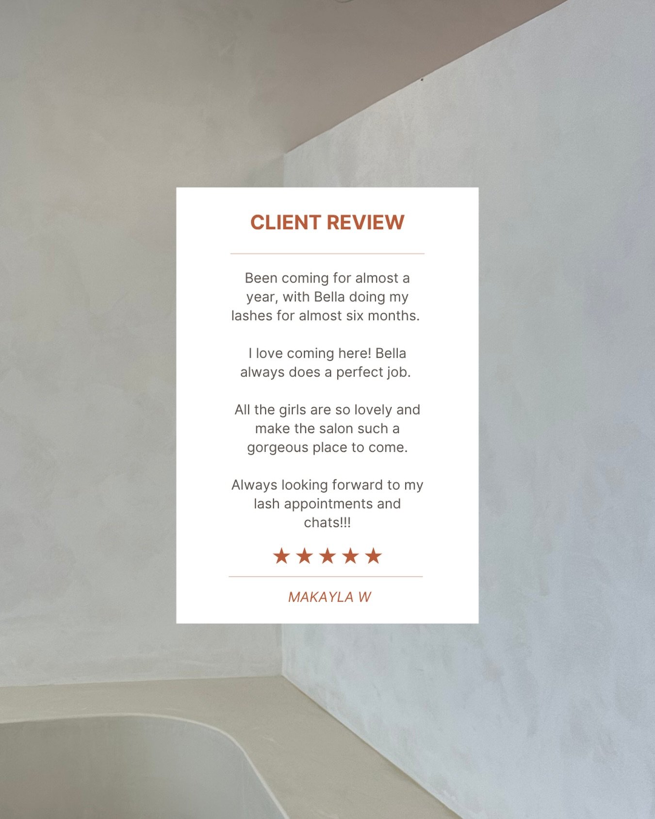 ⭐️⭐️⭐️⭐️⭐️
More than just a lash appointment 🤎
Therapist: Bella
#beautysalon #lashes #eyelashextensions #clientreview #pascoevale
