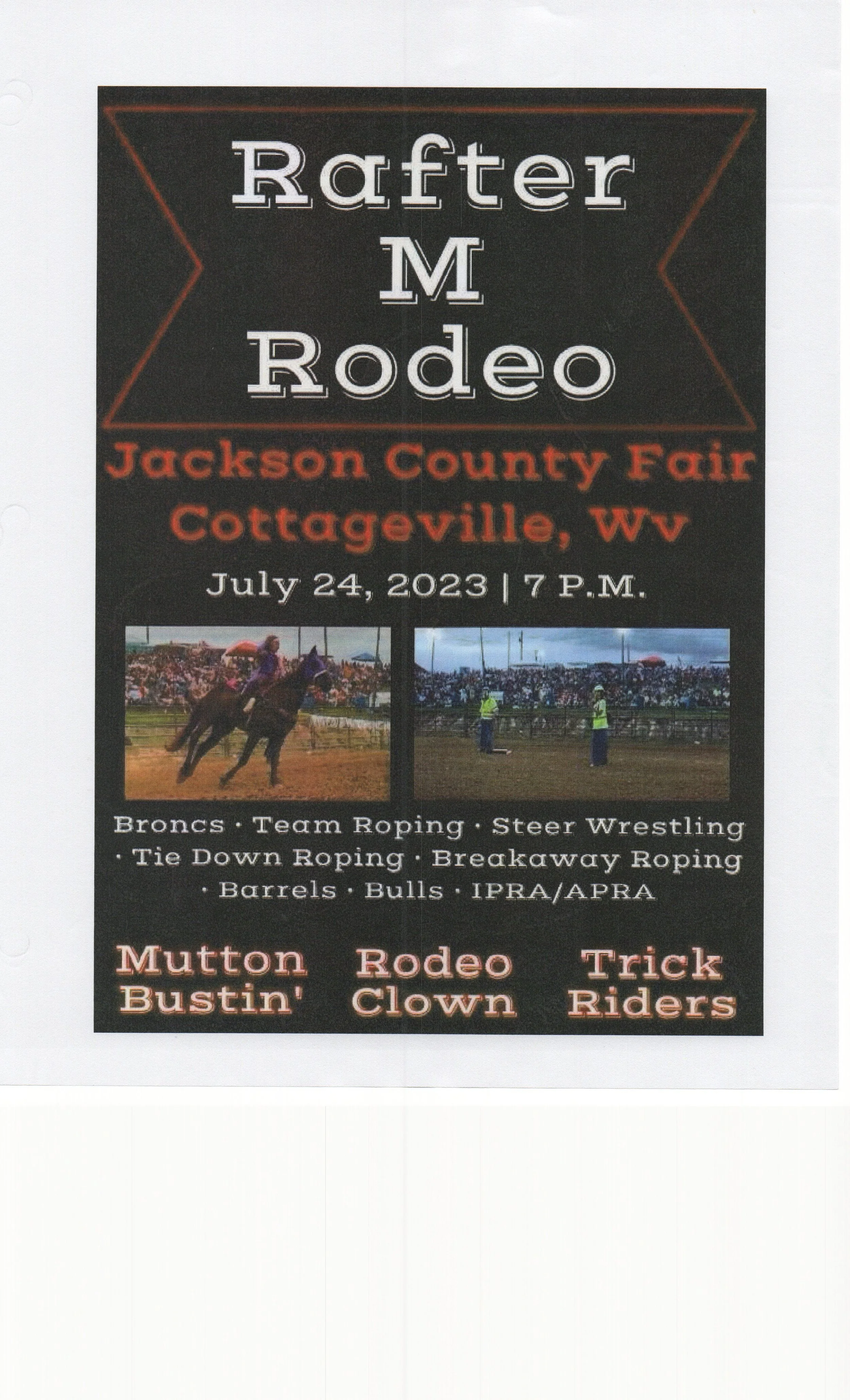 Rodeo Information — Jackson County Junior Fair