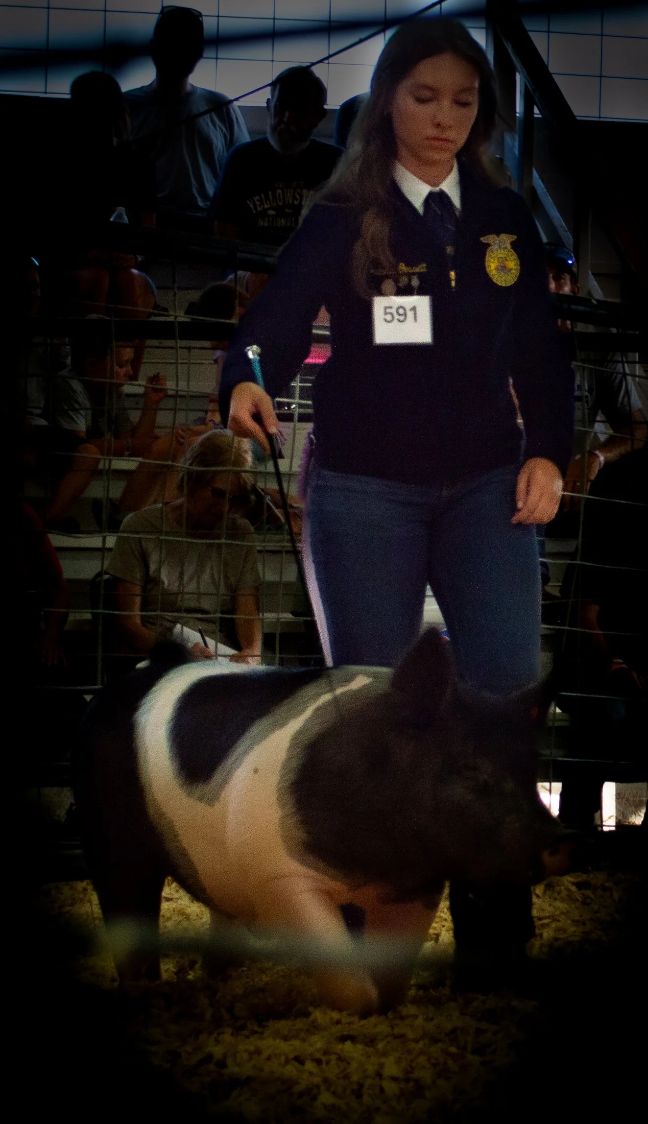 Showing off her Hog_0441 .jpg