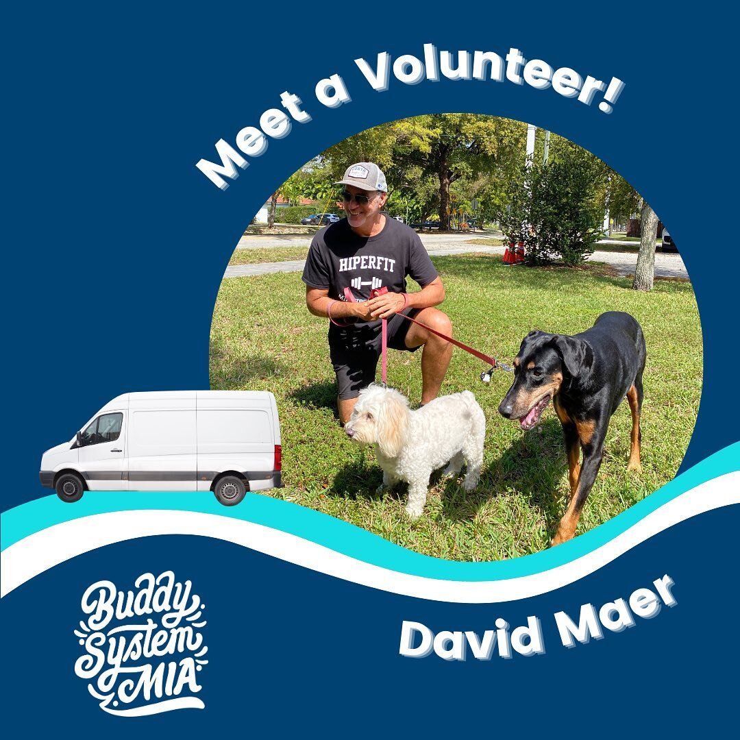 Meet a Volunteer!🎉

This month, we would like to recognize David Maer, who was anonymously nominated as Volunteer of the Month by a member of the community. 😇

David is a 3rd generation Miami local who says that he has been fortunate to have some w
