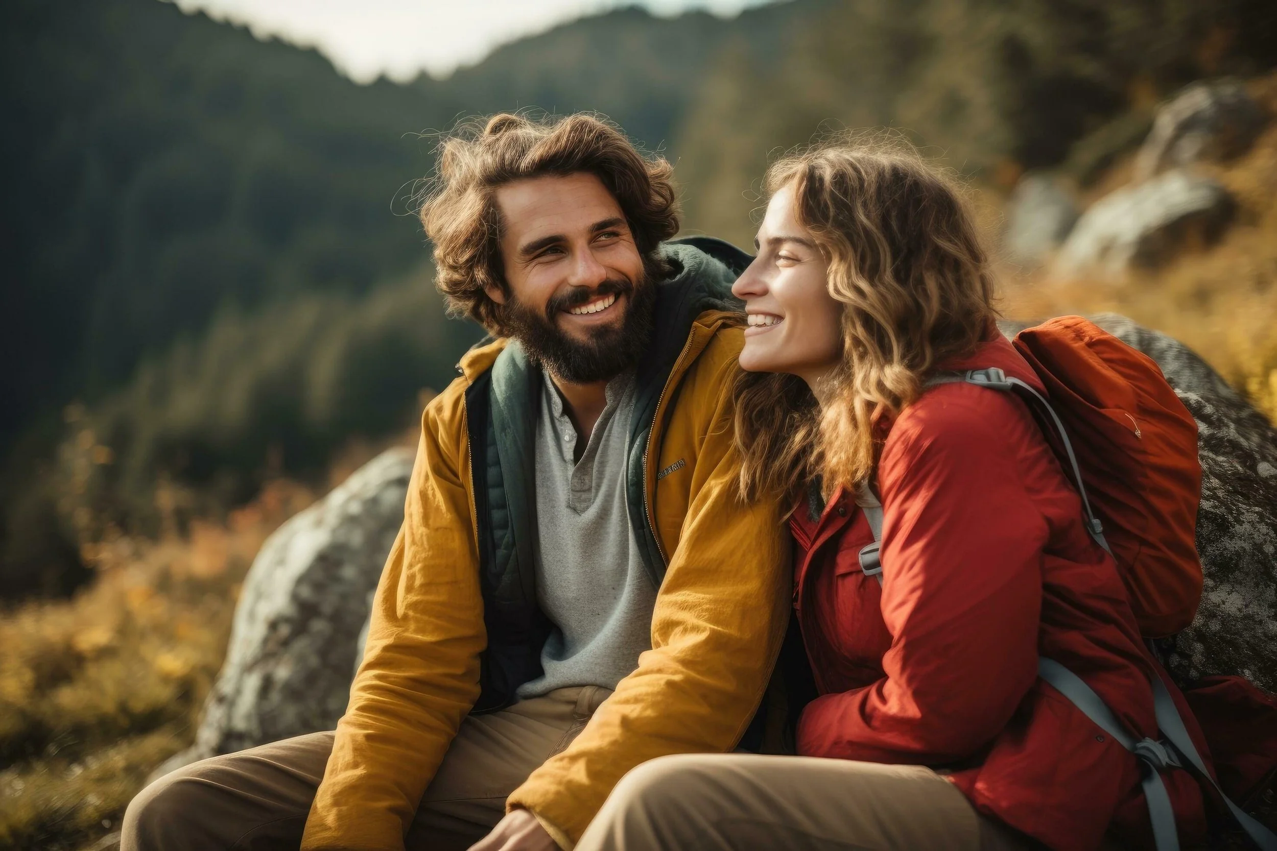 ai-generated-happy-young-couple-sitting-on-top-of-a-mountain-and-looking-at-each-other-carefree-couple-enjoys-in-view-while-taking-break-during-hiking-in-nature-ai-generated-free-photo-1.jpg