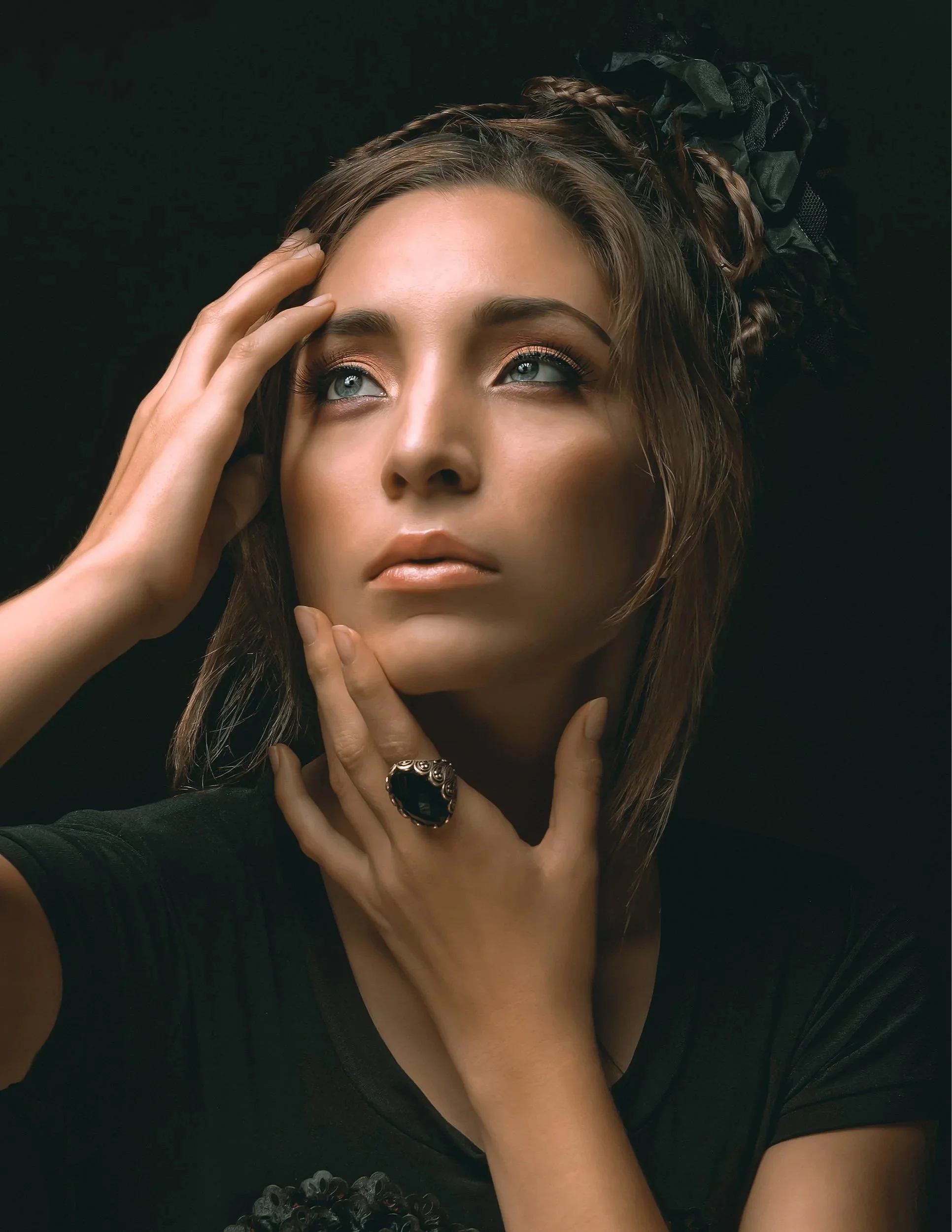 Ballerina Beauty Shot | Ex Voto Photography | Maryland and D.C. Photographer ⒸEx Voto Studio / Bellerina from Mexico Best-Fashion-Portrait-Commercial-Business-Headshots-Corporate- photography-Maryland-Washington D.C.-Pennsylvania-Virginia