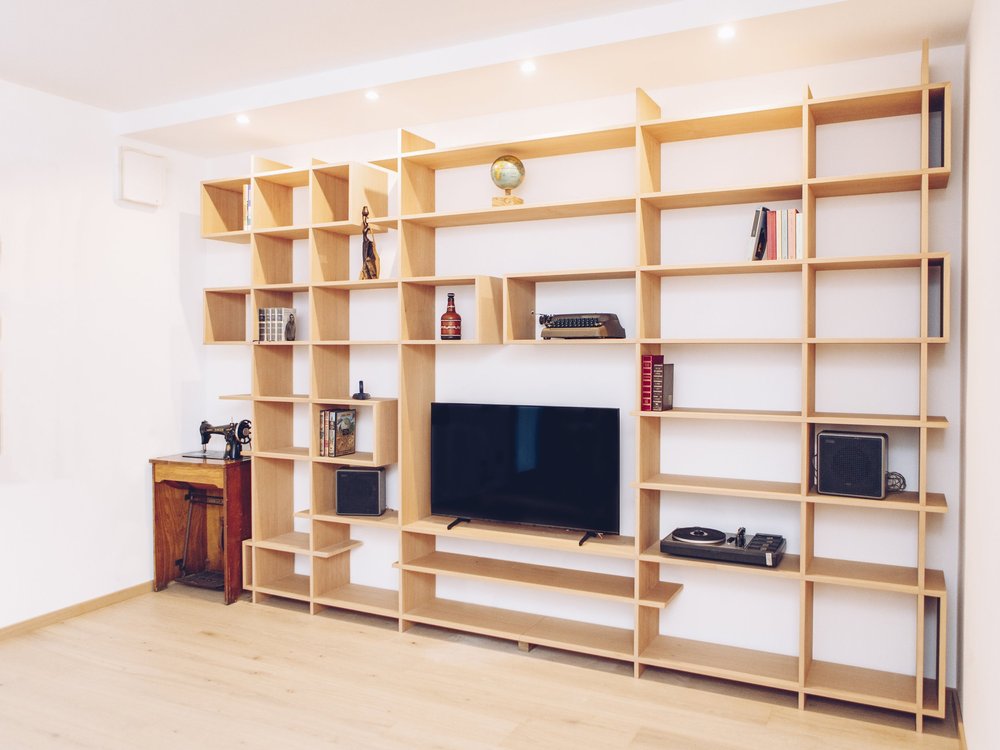 PACHIRA E-Commerce Libreria A Cubo In Legno – Mobile Salvaspazio E Moderno