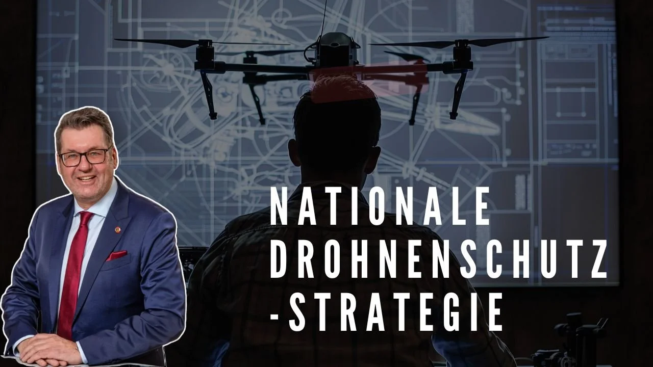 Meine Rede im Nationalrat: Drohnenschutzstrategie
