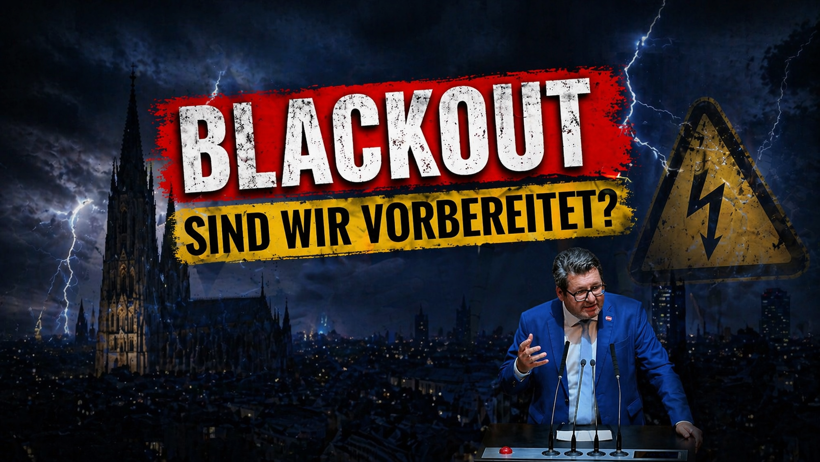 Meine Rede im Nationalrat: “Krisen- und Blackout-Plan”