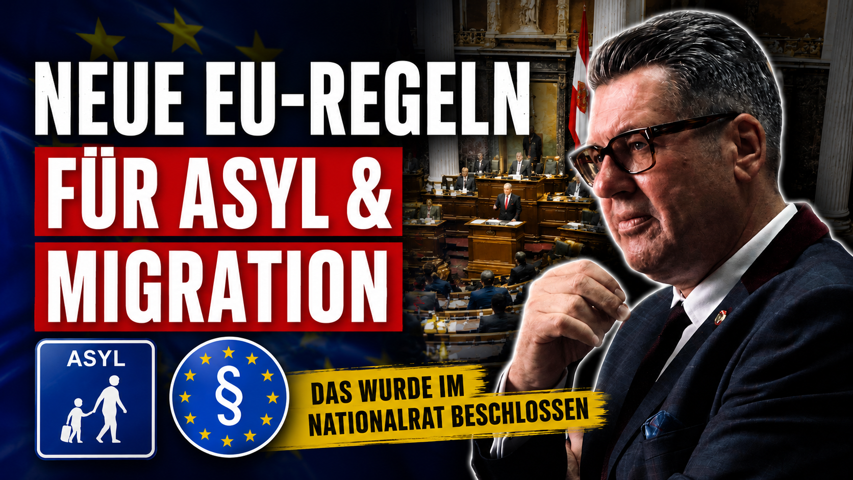 Meine Rede im Nationalrat: Asyl- und Migrationspakt der EU