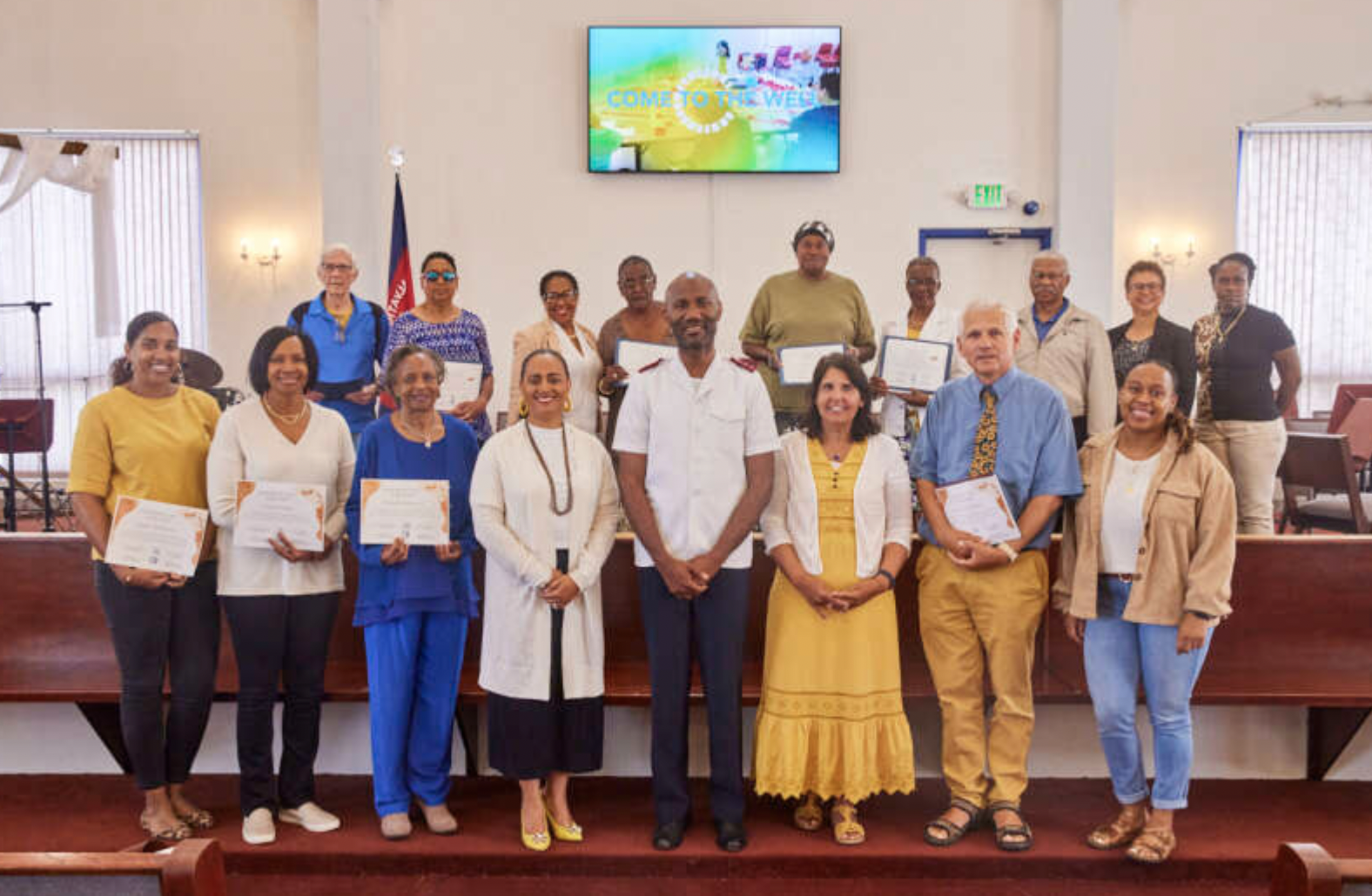 "Salvation Army recognised for senior wellness programme"