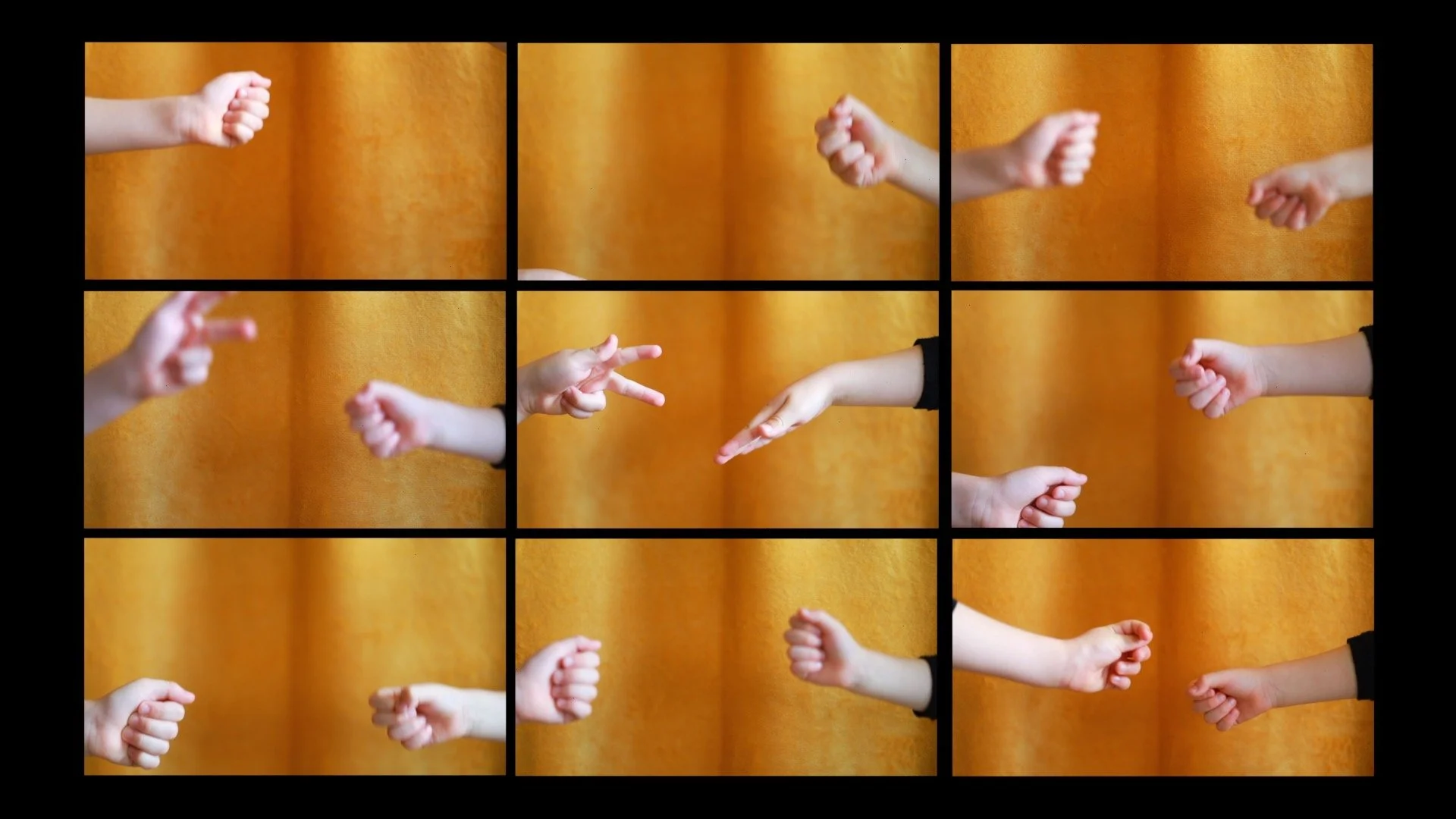 recursion: rock_paper_scissors
/2021/
single-channel video/
2min 31sec///
In mathematics recursion is the process of defining a problem or its solution in terms of itself.
In this video, the recursive nature of the traditional children’s hand game, R