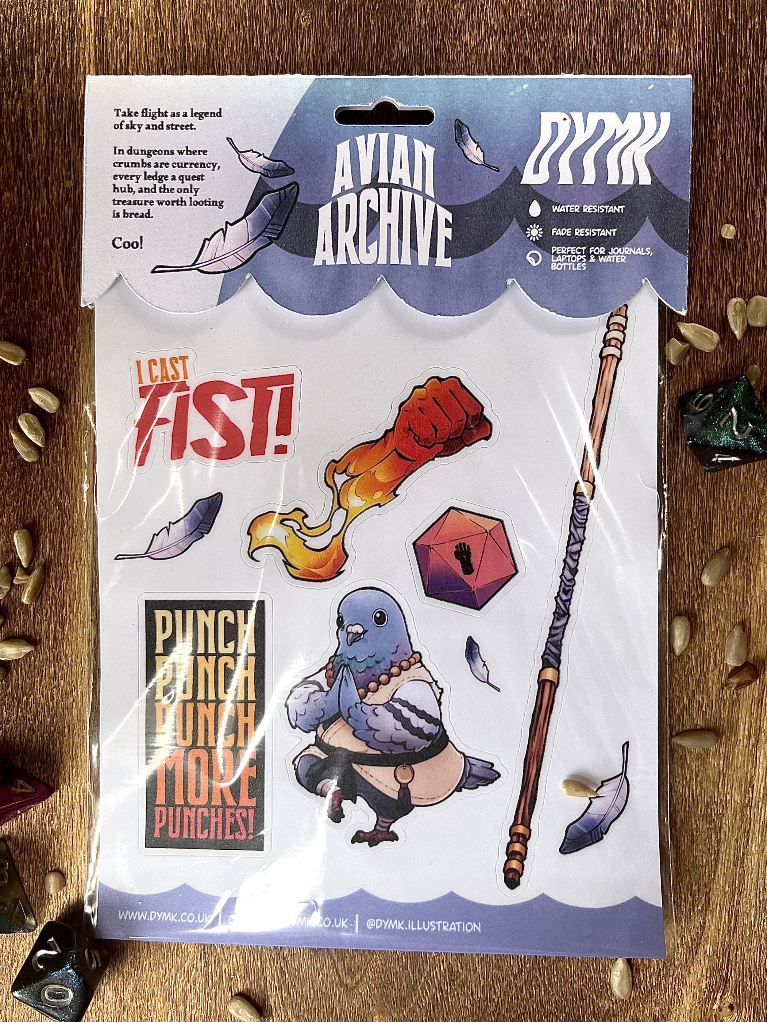 Monk Pigeon Picker Pack