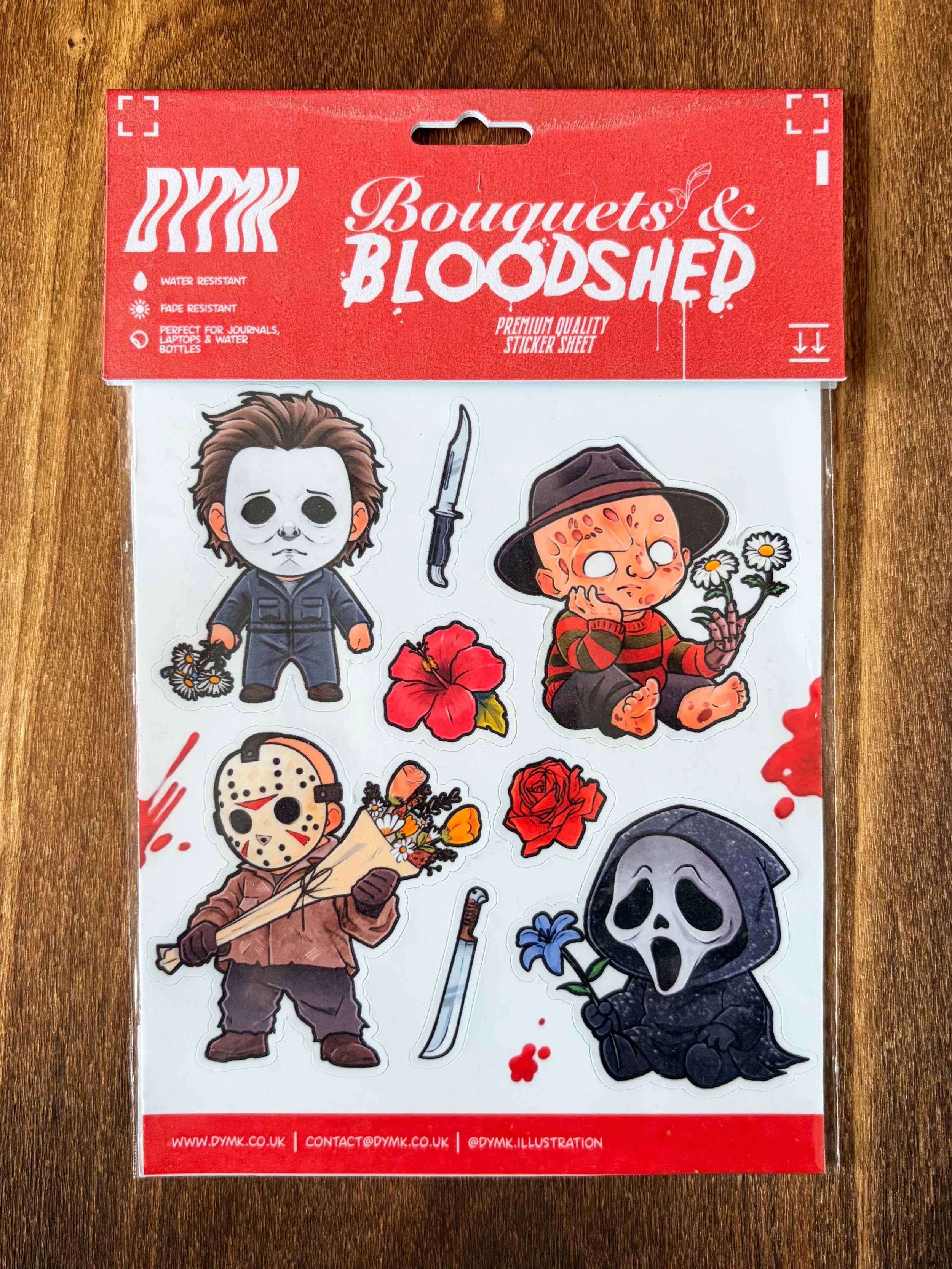 Bouquets & Bloodshed Sticker Pack