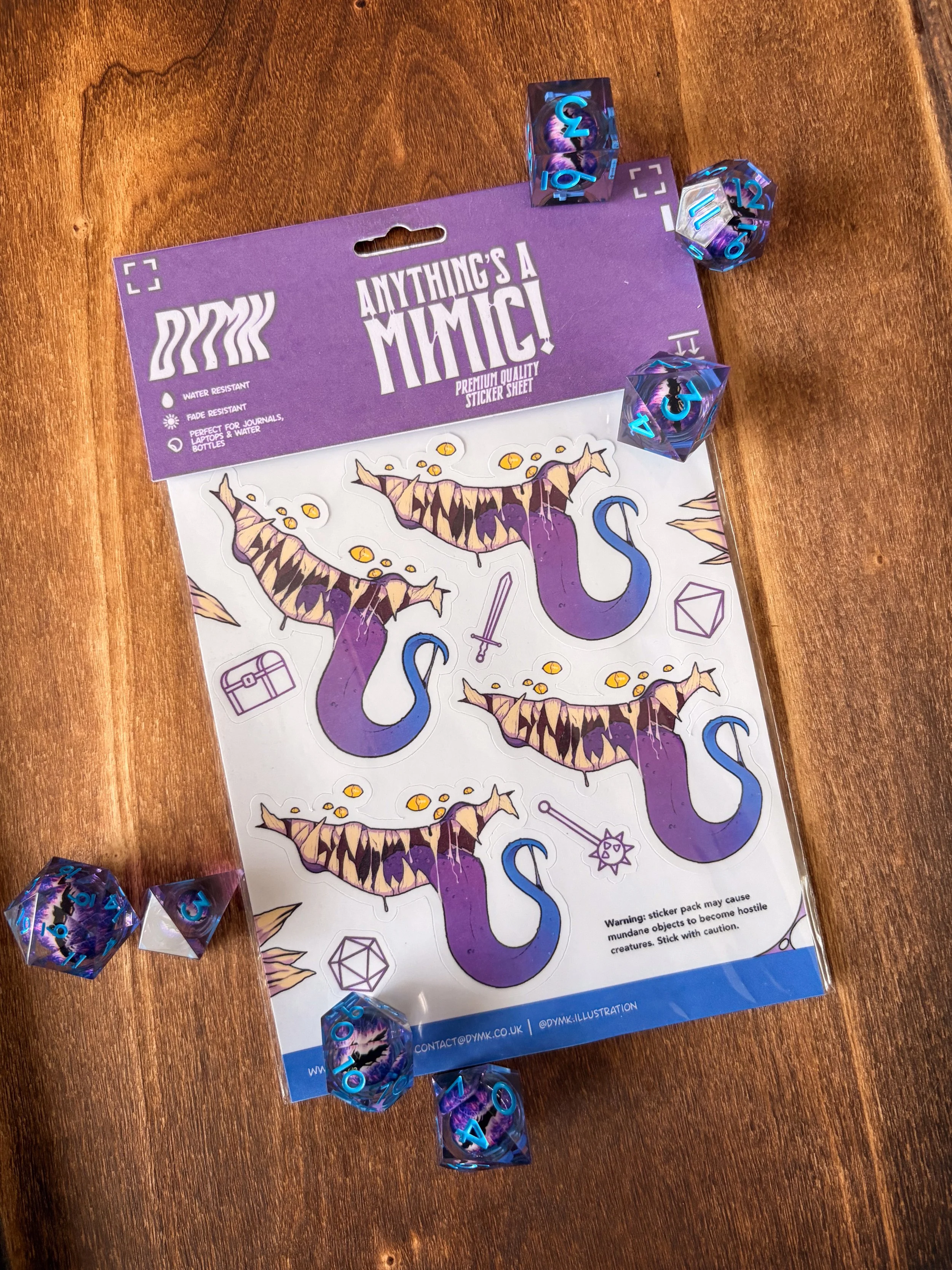 Anything's A Mimic Sticker Pack