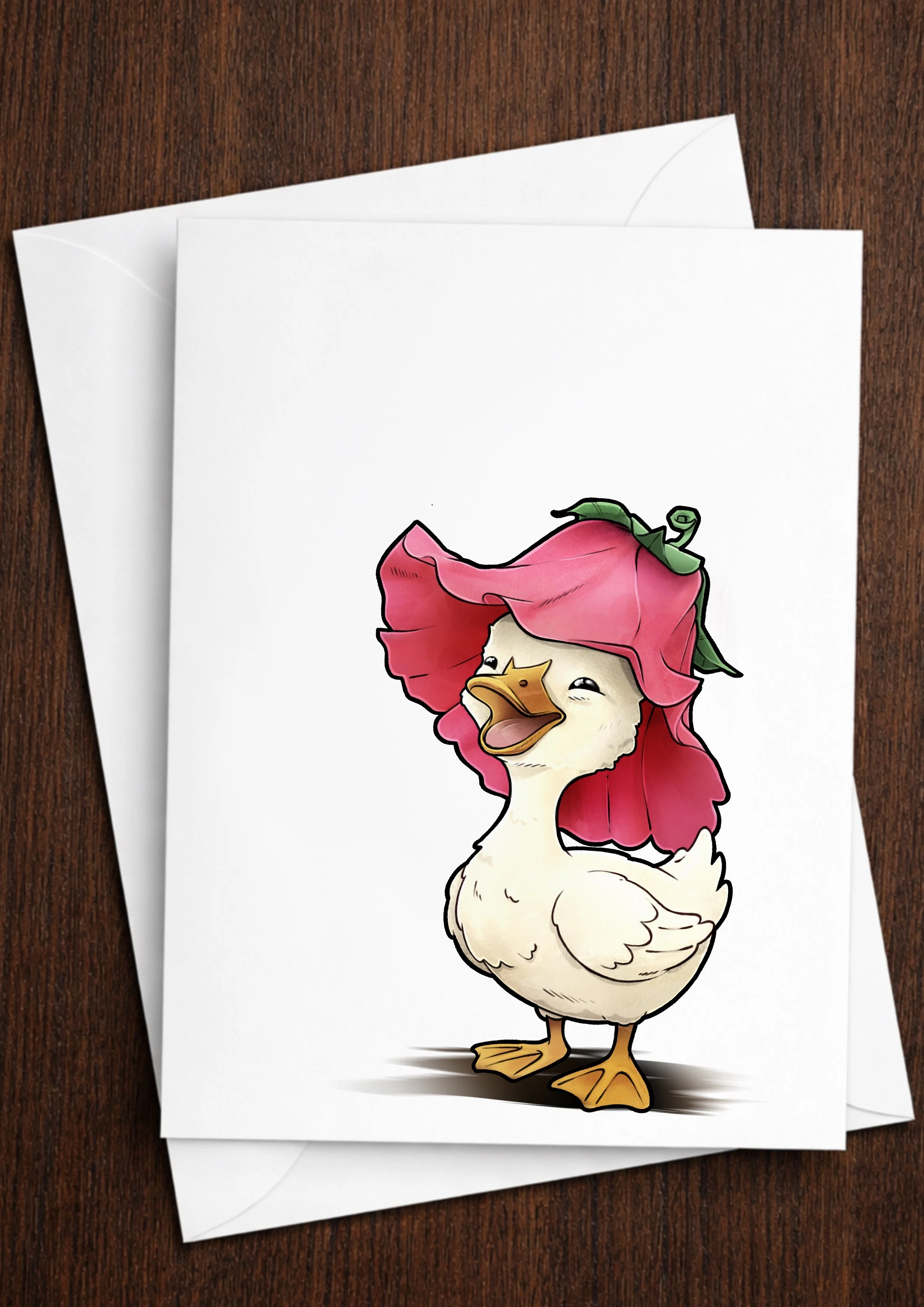 Flower Hat Duckling