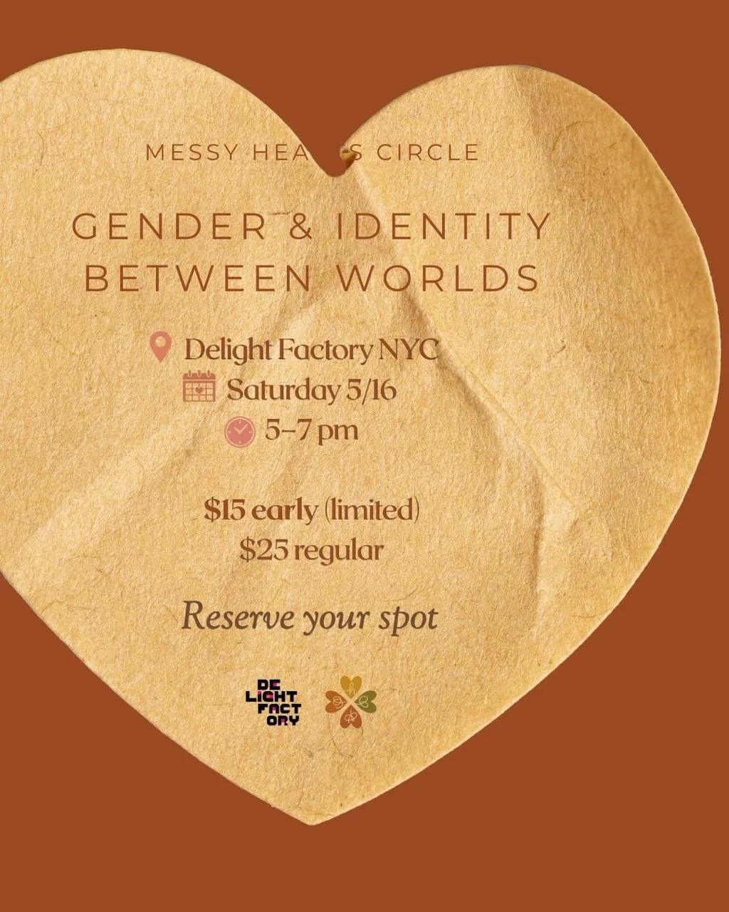 Gender & Identity Between Worlds: Messy Hearts Circle