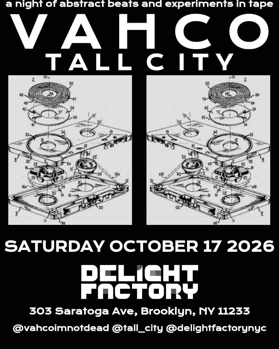 VAHCO / Tall City: Tapes Tour 2026