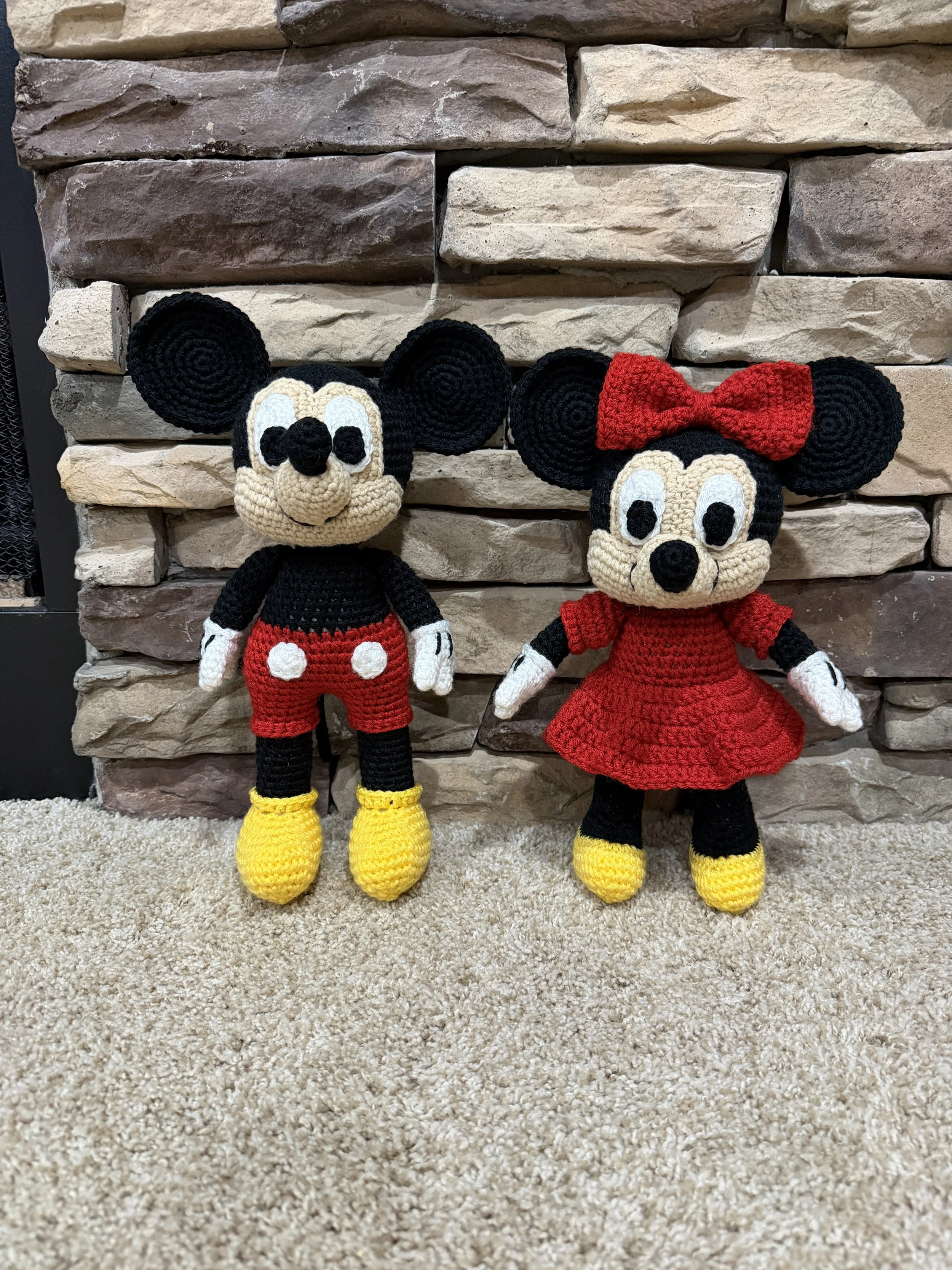 Mickey & Minnie - set of 2 - $80