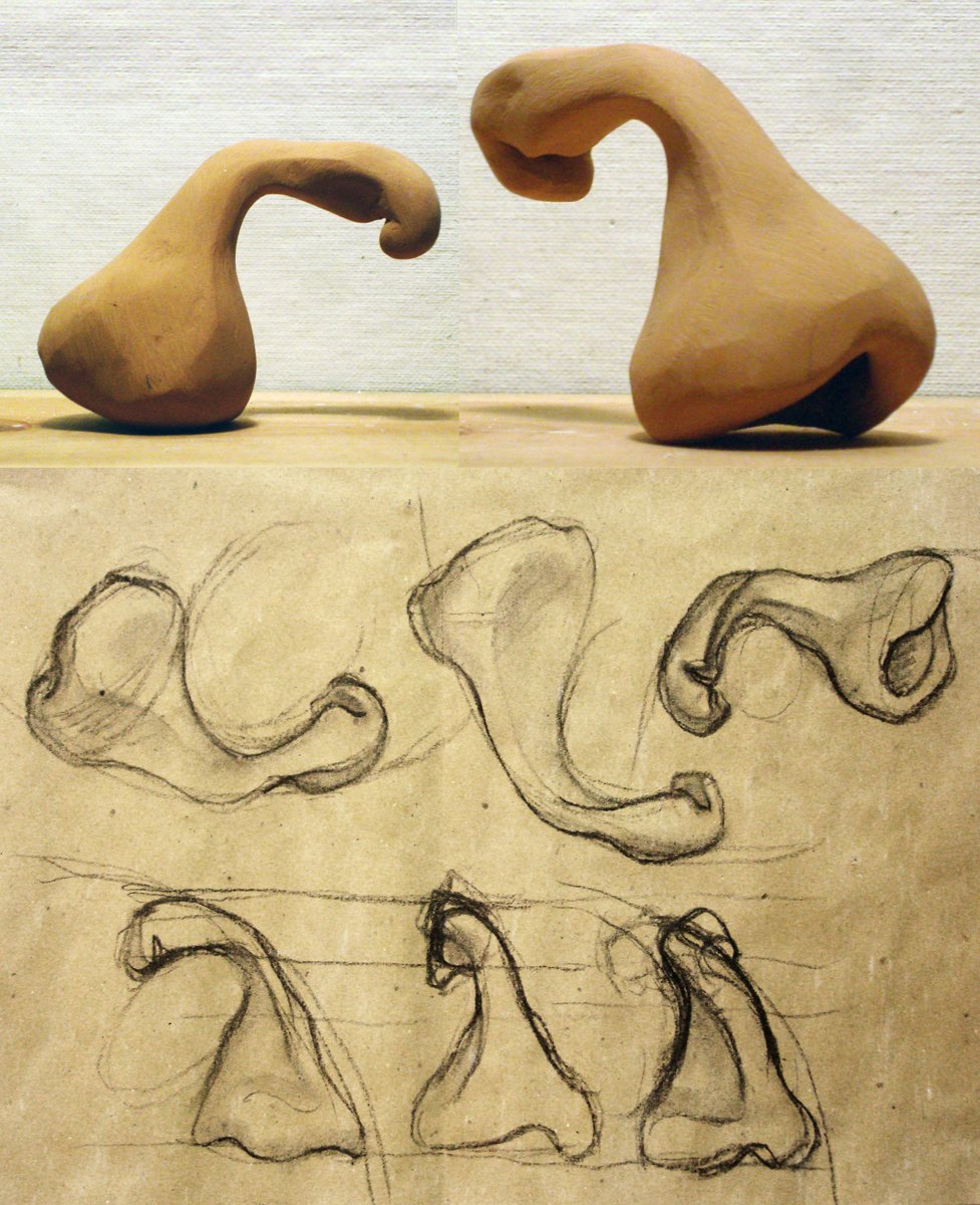 Zucce-fired-clay+sketches_CCopeland.JPG