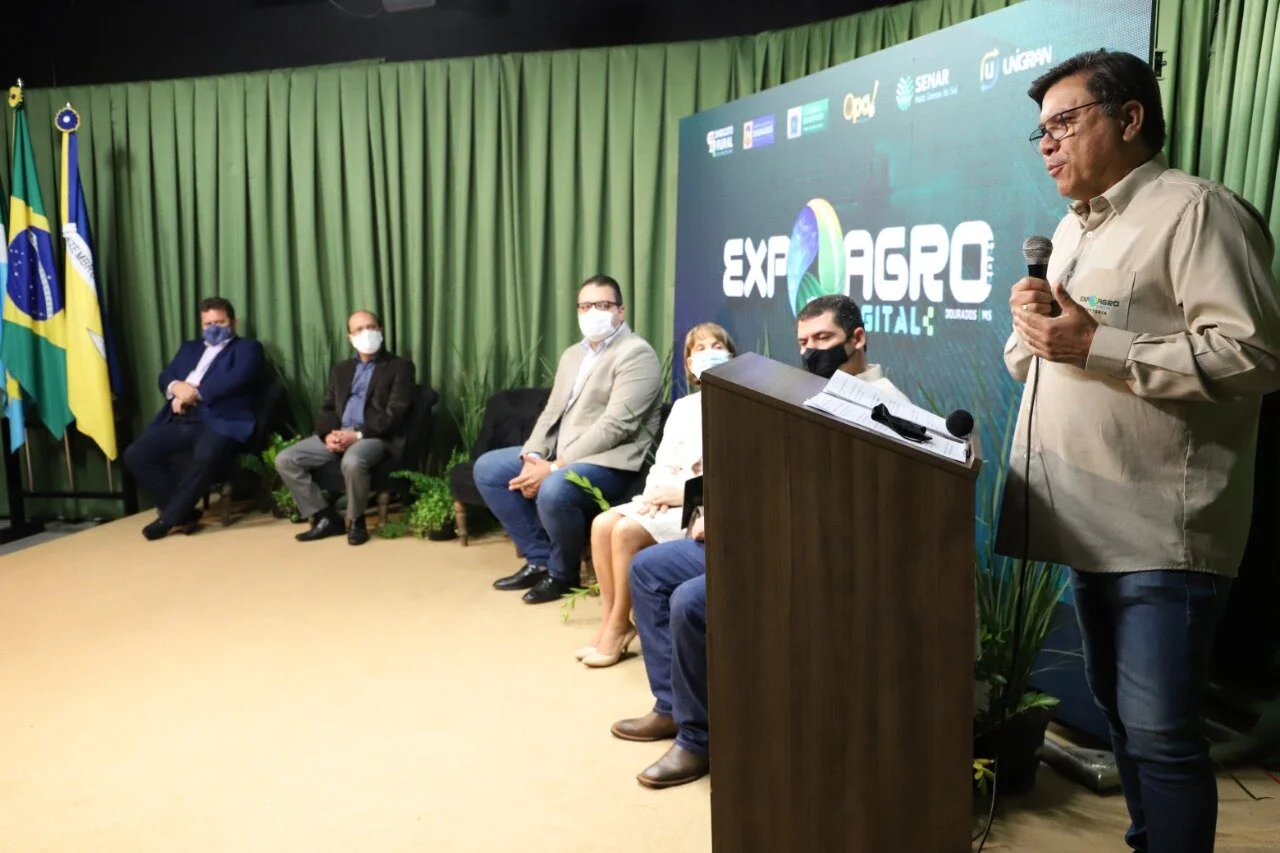 Ângelo Ximenes destaca a força do agronegócio na abertura da Expoagro