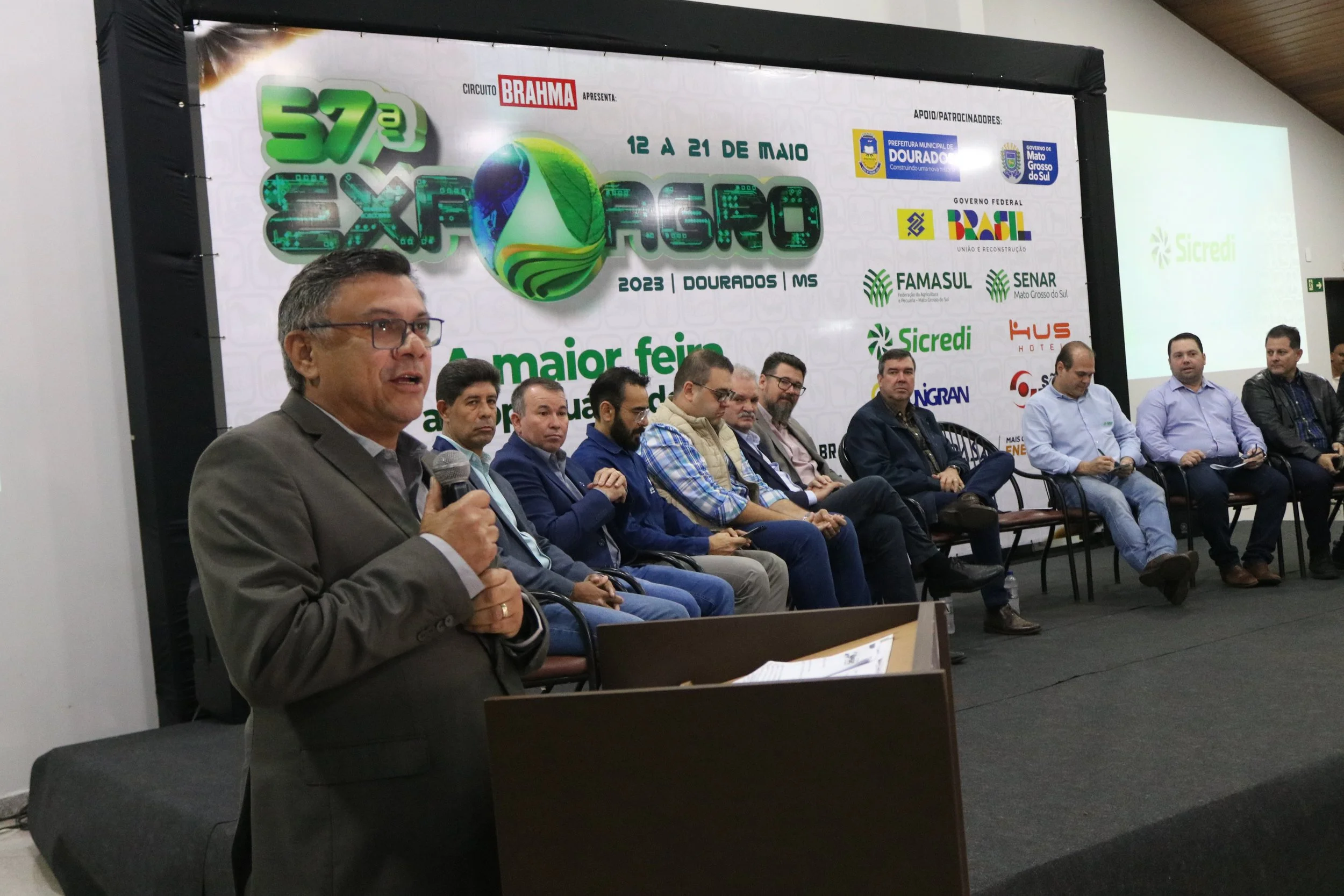 Angelo Ximenes destaca a força e a importância do agronegócio para o Brasil na abertura da 57ª Expoagro