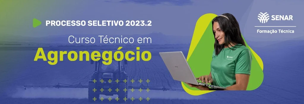 Inscrições ao curso Técnico em Agronegócio vão até 10 de julho
