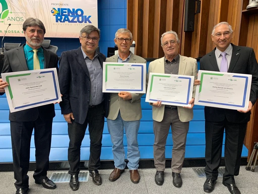 Angelo Ximenes prestigia solenidade em homenagem aos 50 anos da Embrapa