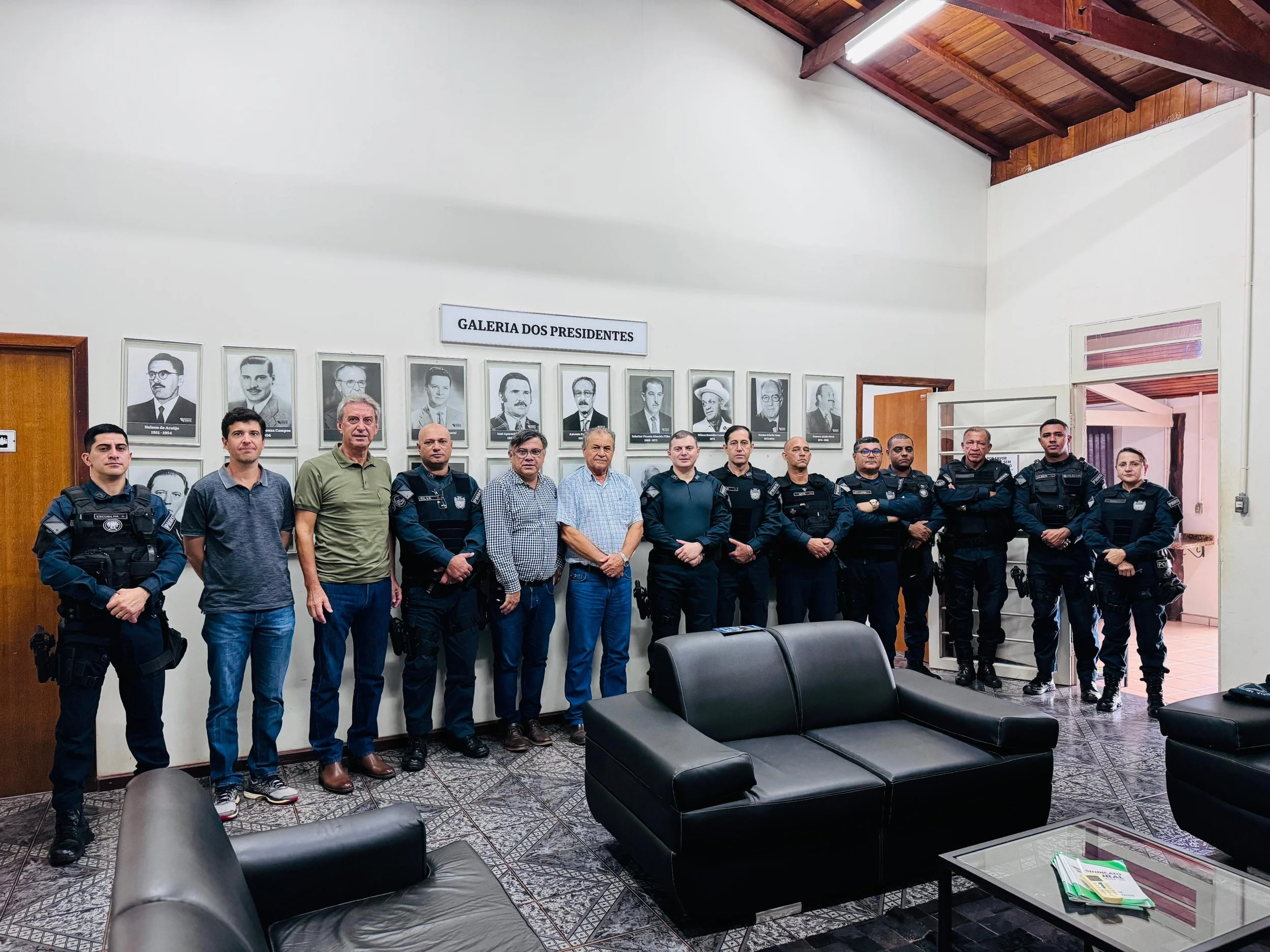 Diretoria do Sindicato Rural de Dourados recebe visita da Polícia Militar Rural