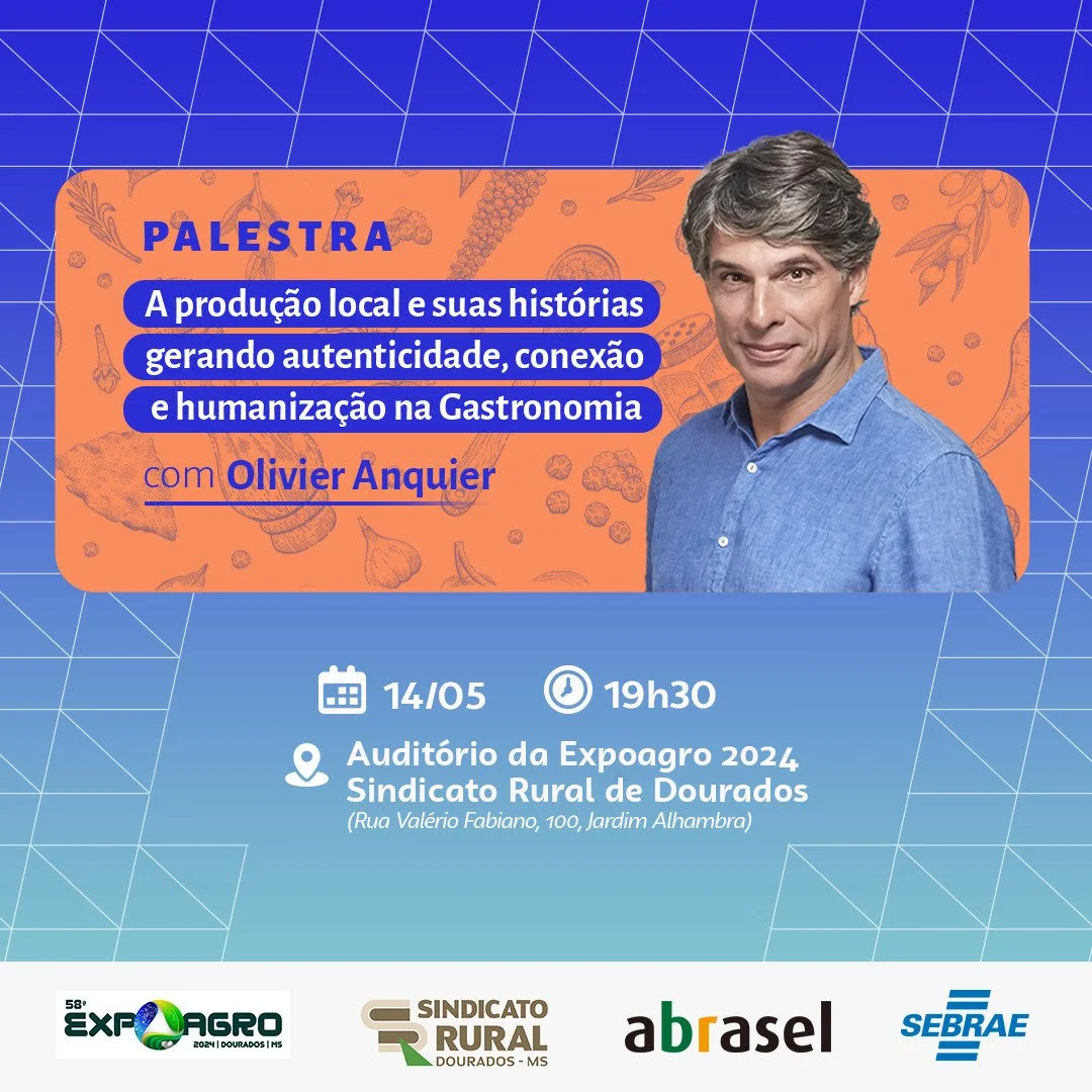 Sebrae leva palestra com Olivier Anquier e atendimento para empresários na Expoagro