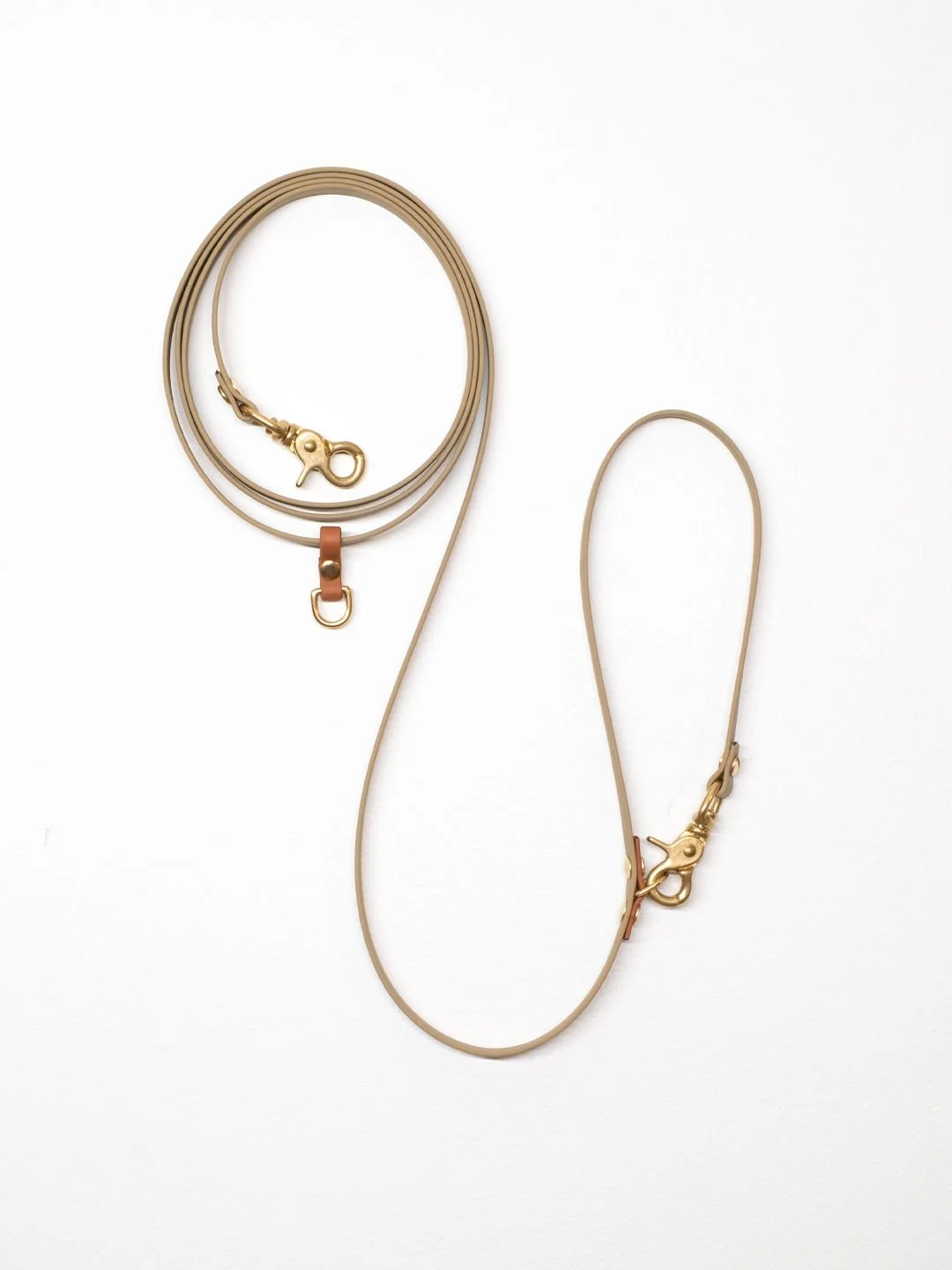 Brass Everyday 8-foot Biothane Leash