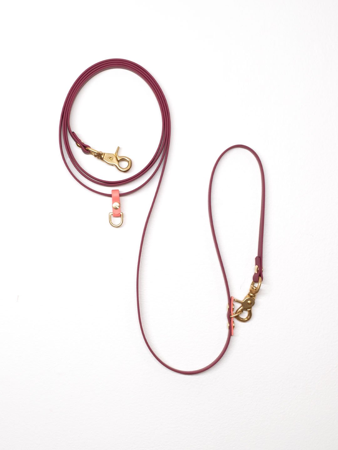 Brass Everyday 8-foot Biothane Leash