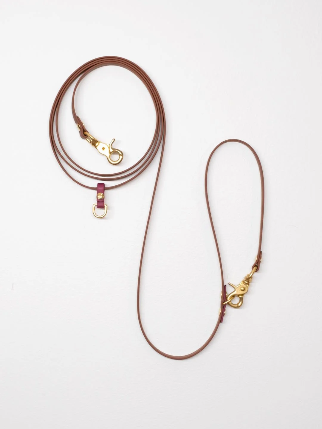 Brass Everyday 8-foot Biothane Leash