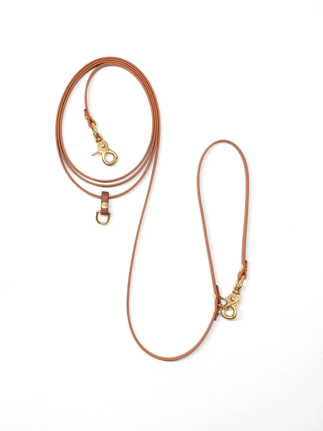 Brass Everyday 8-foot Biothane Leash