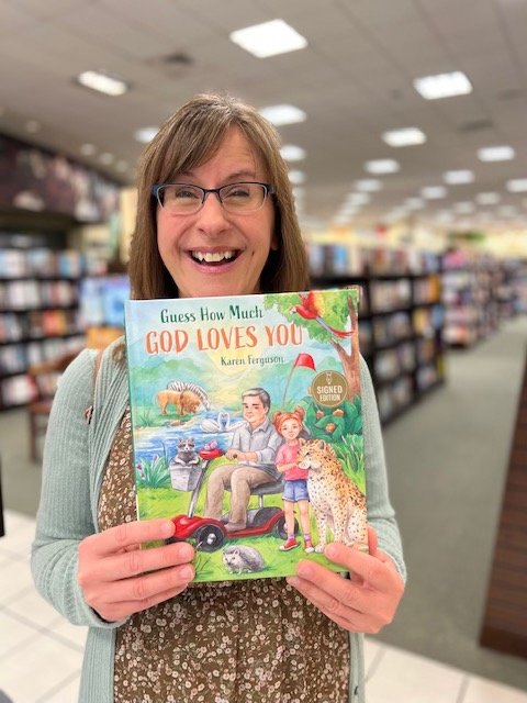 picture of Karen Ferguson author of Guess How Much God Loves You